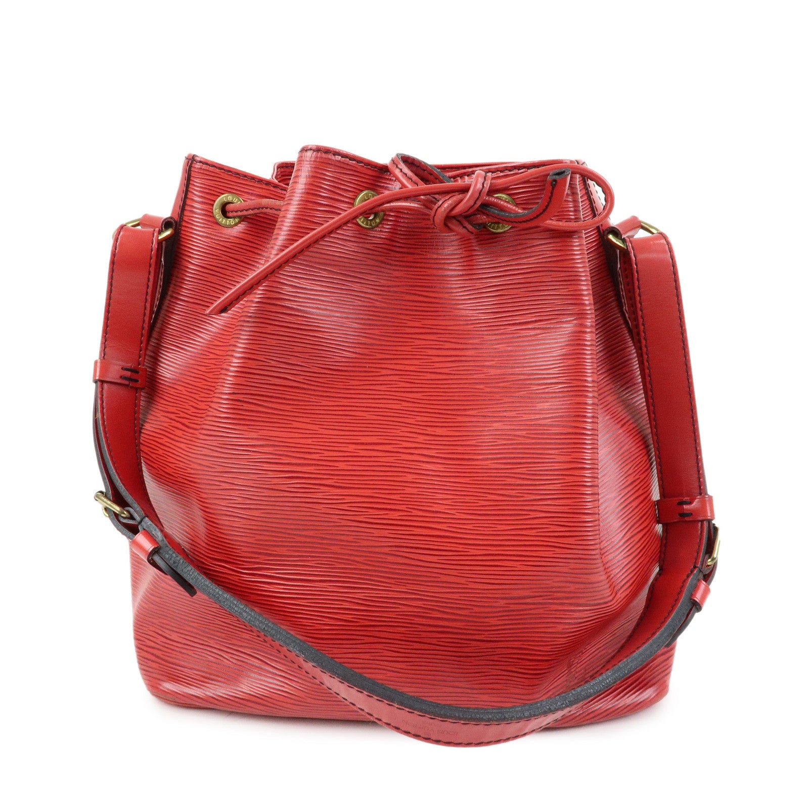 Louis Vuitton Epi Petit Noe Shoulder Bag Castilian Red M44107