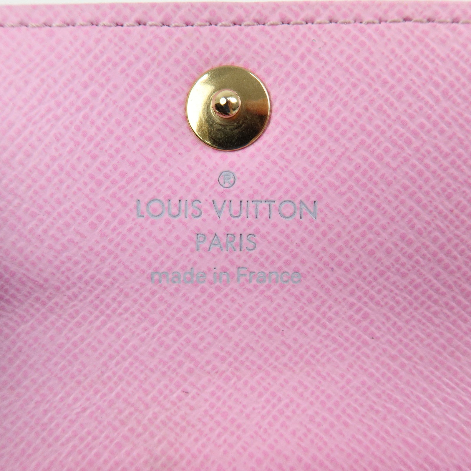Louis Vuitton Monogram Multicolor Multiclés 4 Key Case Blanc M60043