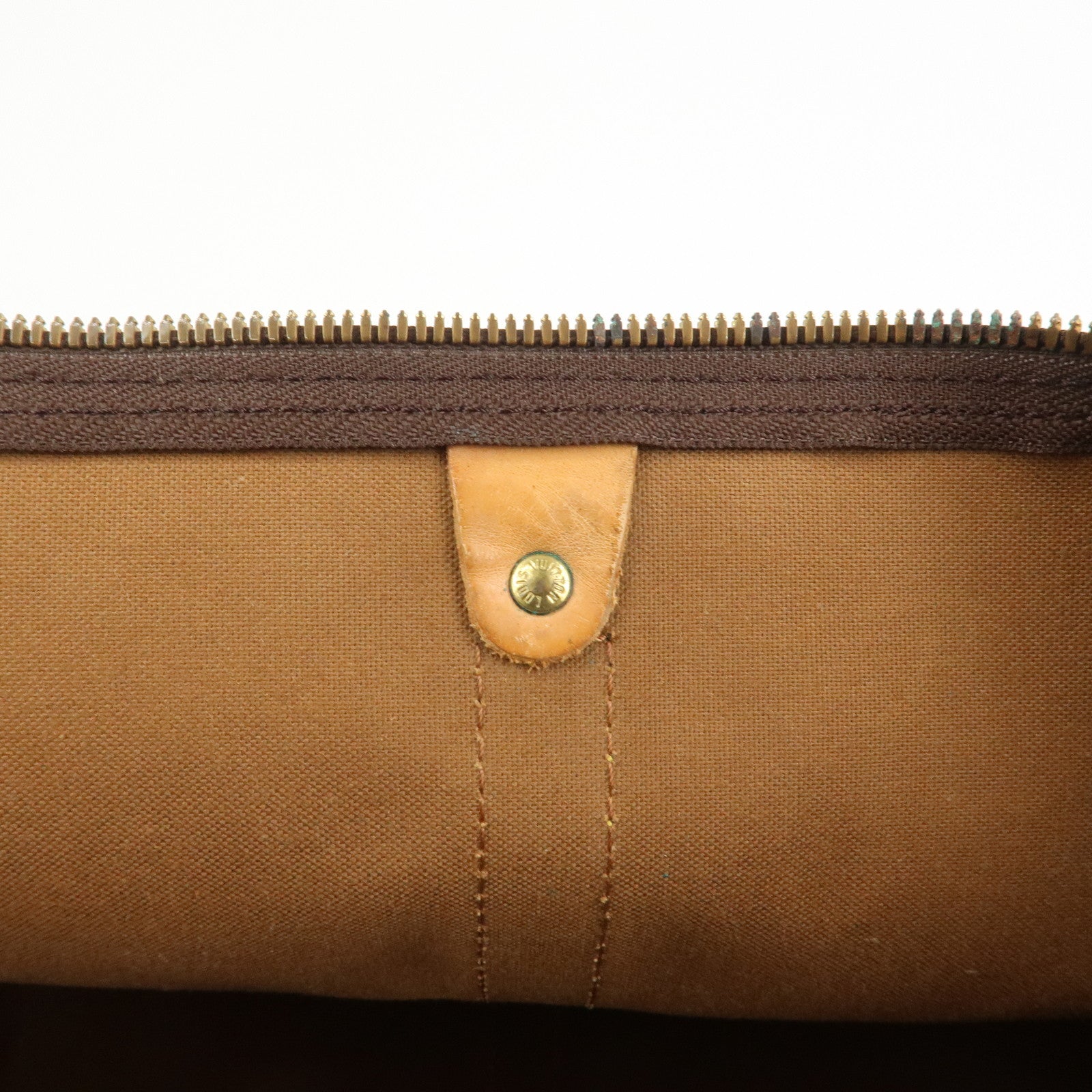 Louis Vuitton Monogram Keep All 55 Bandouliere Boston Bag M56714