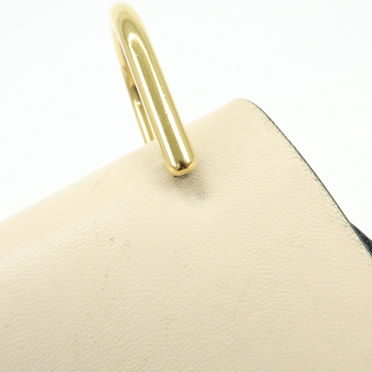 Chloe Drew Leather Shoulder Bag Crossbody Bag Black Ivory