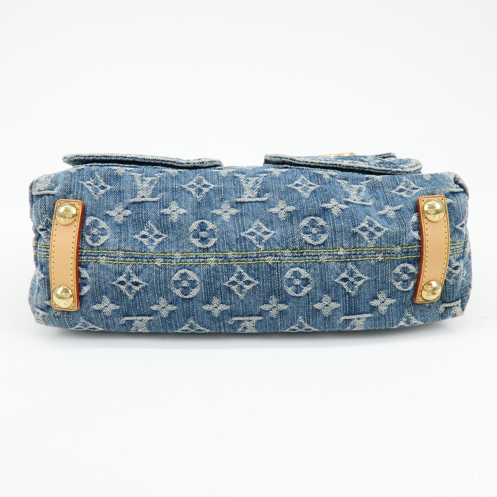 Louis Vuitton Monogram Denim Baggy PM 2Way Bag Shoulder Bag M95049