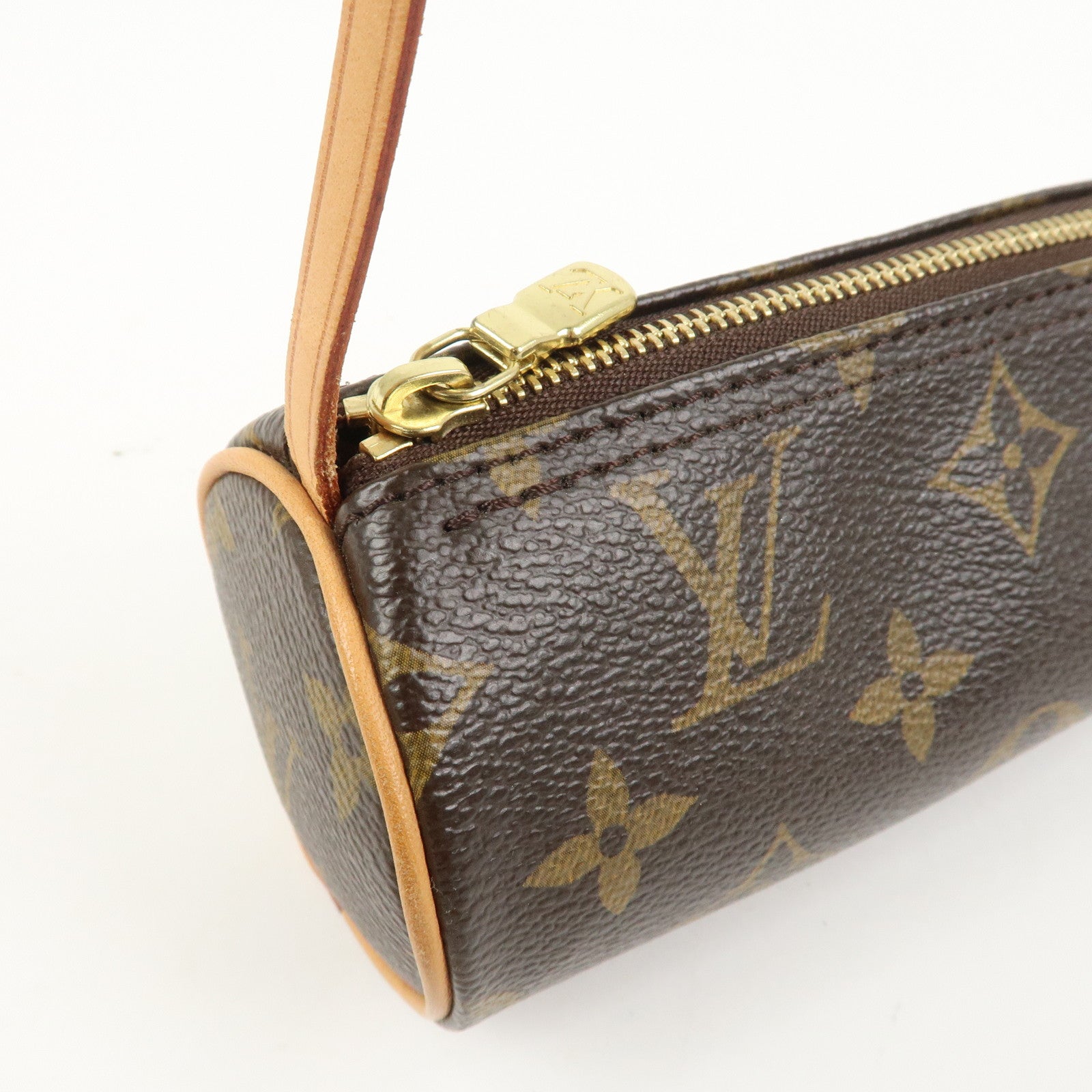Louis Vuitton Monogram Mini Pouch for Papillon Bag Brown