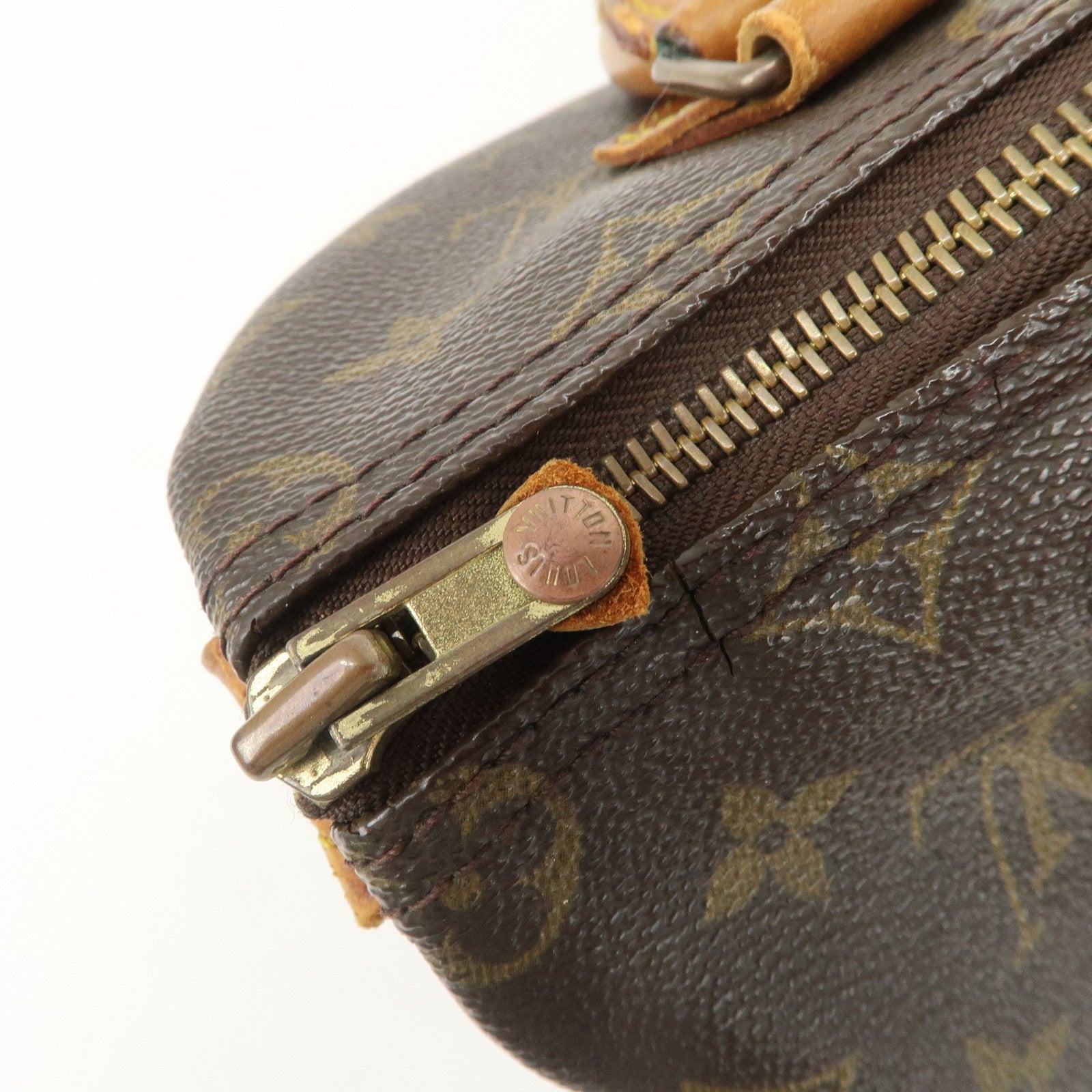 Louis Vuitton Monogram Speedy 25 Boston Bag Hand Bag Brown M41528