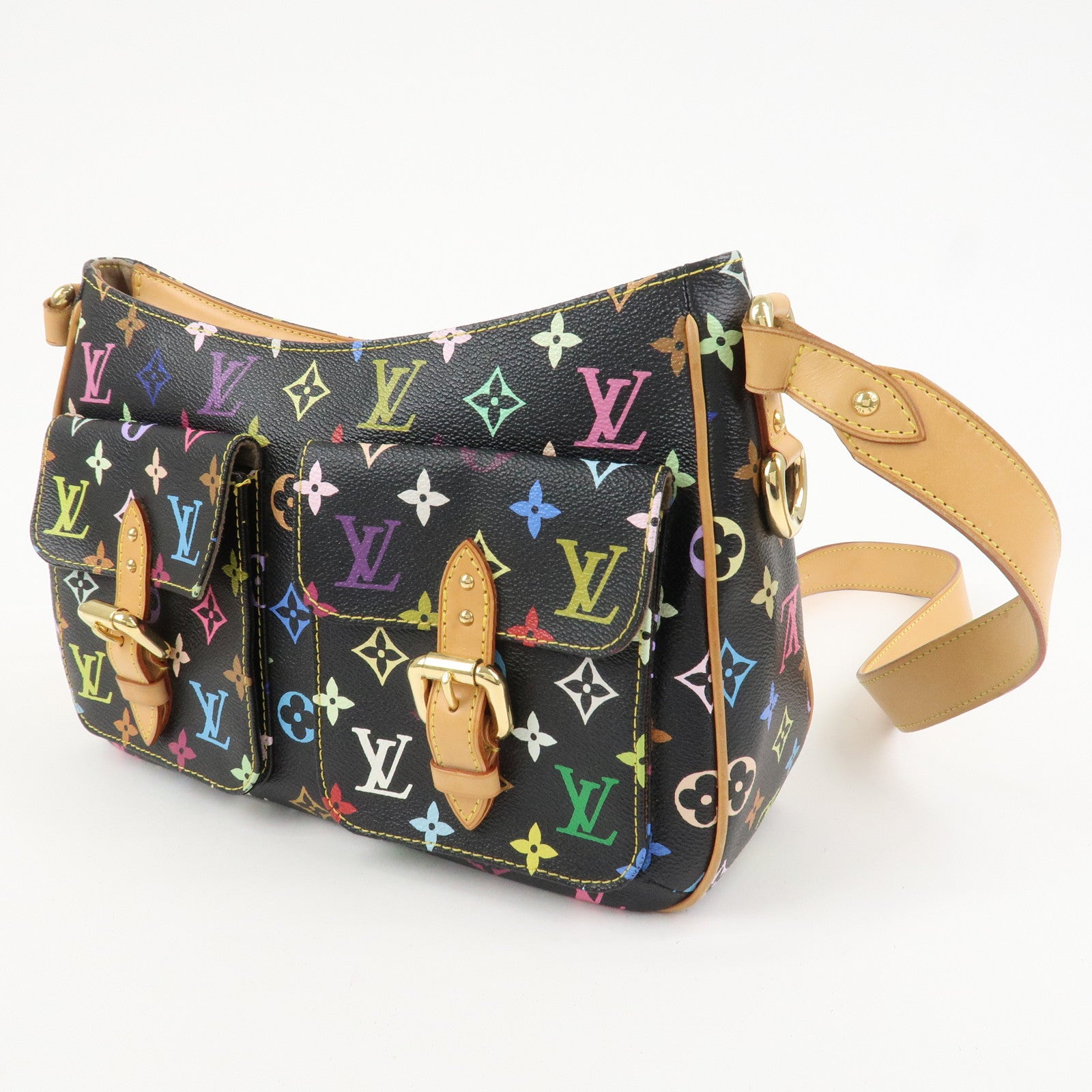 Louis Vuitton Monogram Multicolor Lodge GM Shoulder Bag M40052