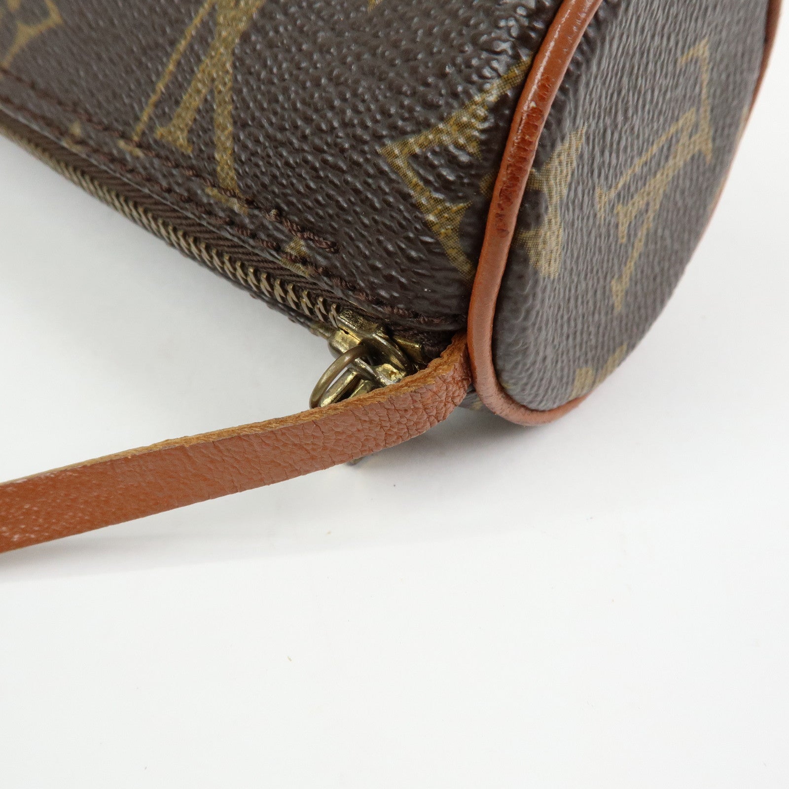 Louis Vuitton Monogram Mini Pouch for Papillon Bag Brown