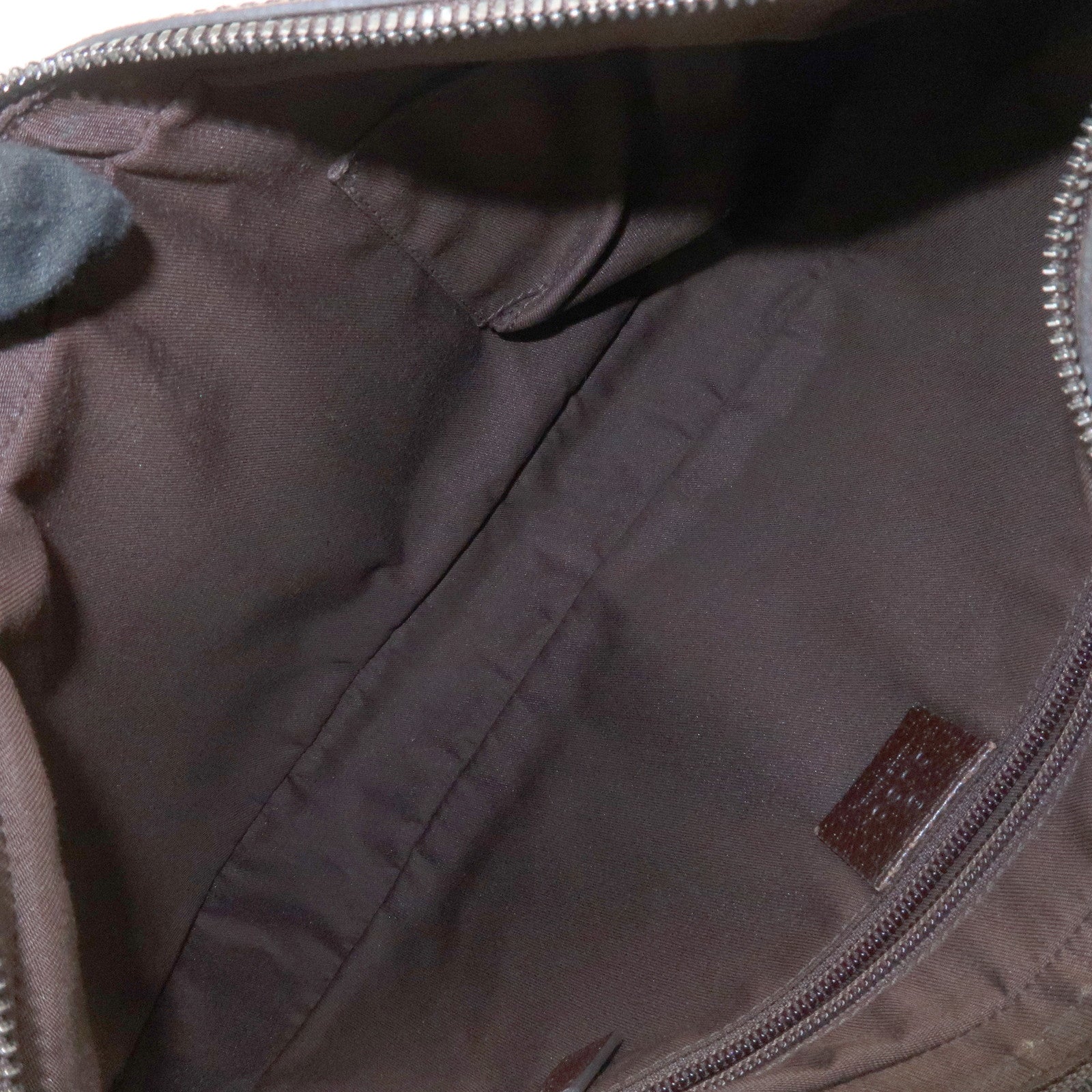 GUCCI Sherry GG Canvas Leather Shoulder Bag Beige Brown 122790