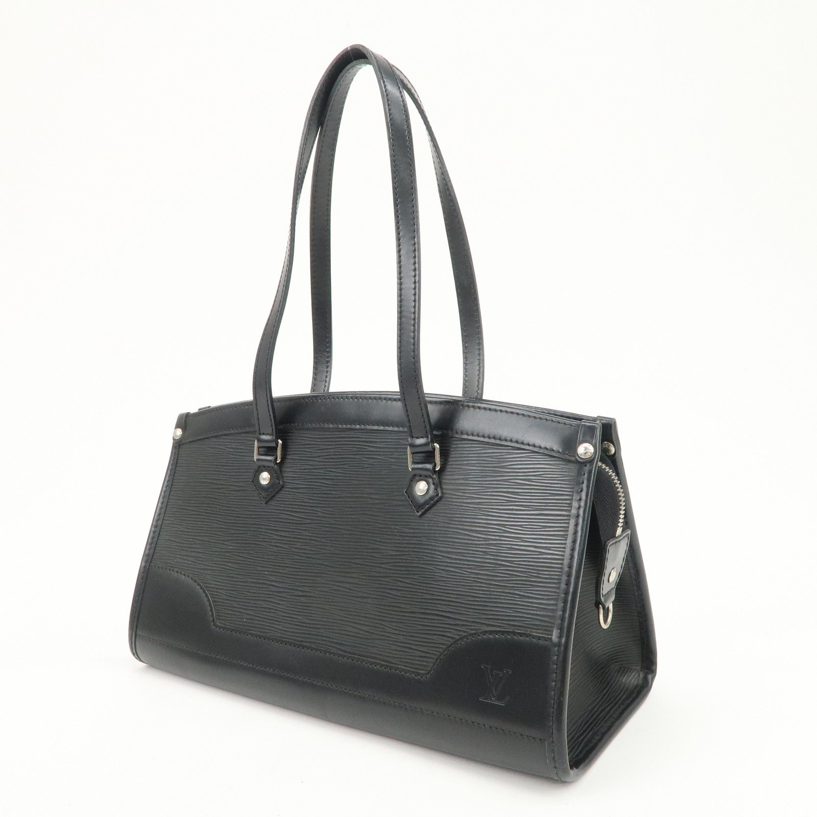 Louis Vuitton Epi Leather Madeleine PM Hand Bag Noir Black M59332