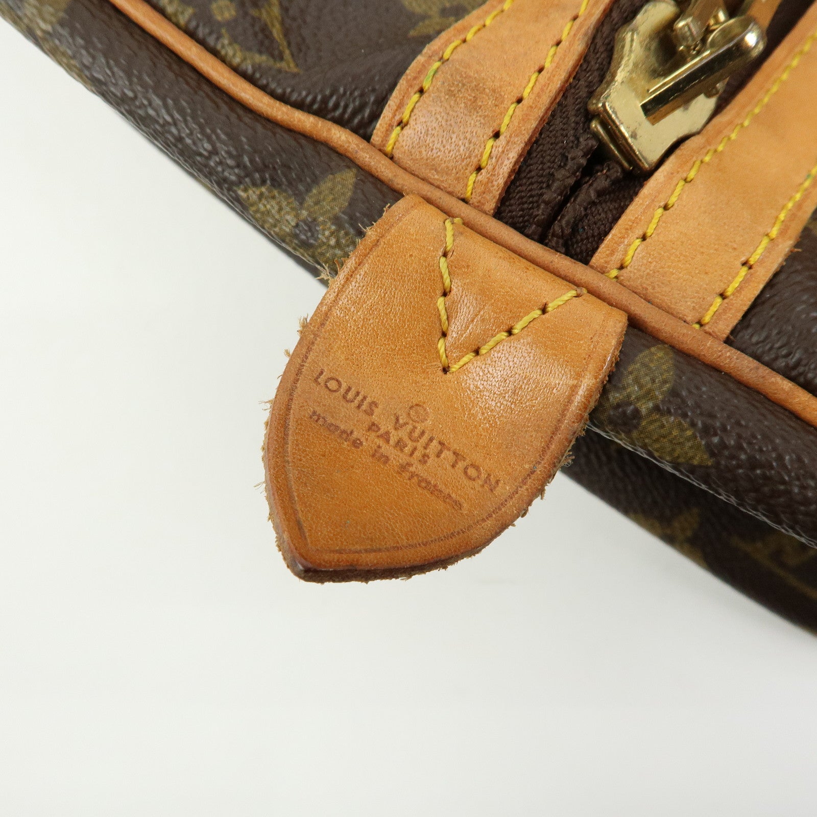 Louis Vuitton Monogram Sac Souple 55 Boston Bag Brown M41622