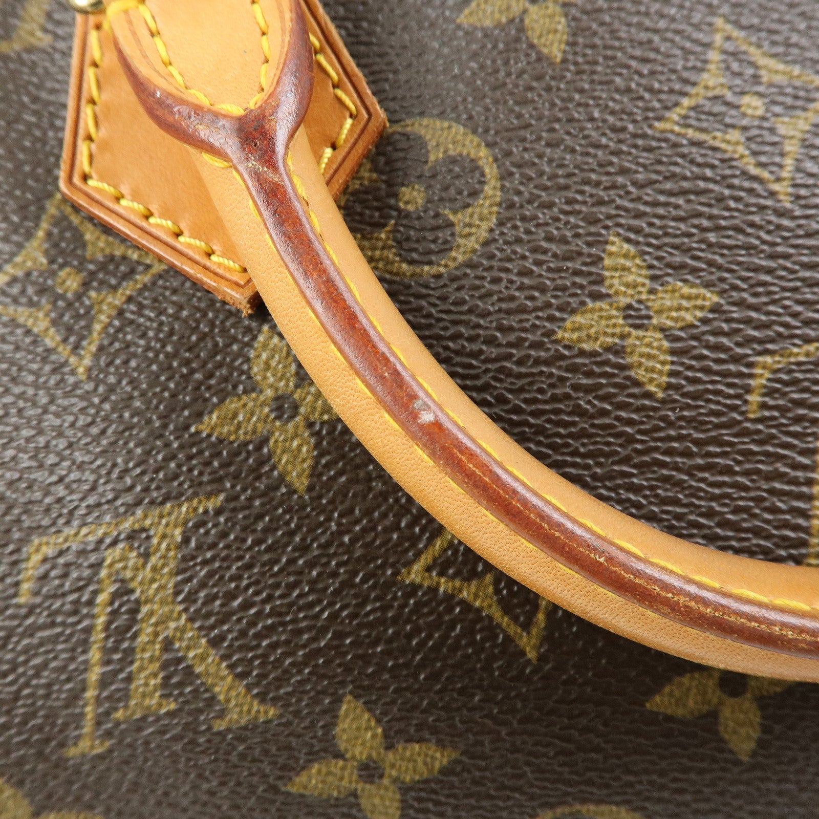 Louis Vuitton Monogram Speedy 40 Hand Bag Boston Bag Brown M41522