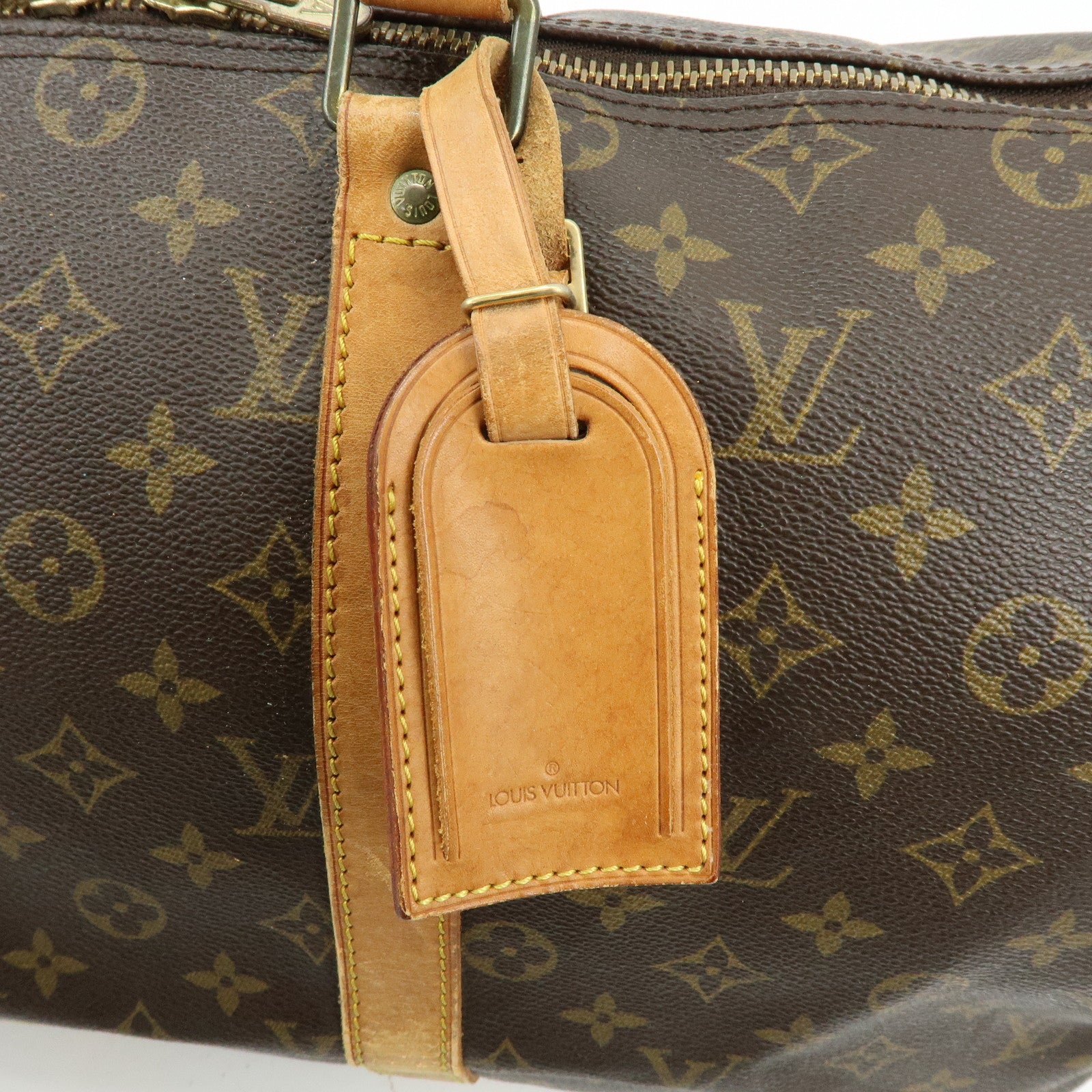 Louis Vuitton Monogram Keep All Bandouliere 45 Boston Bag M41418