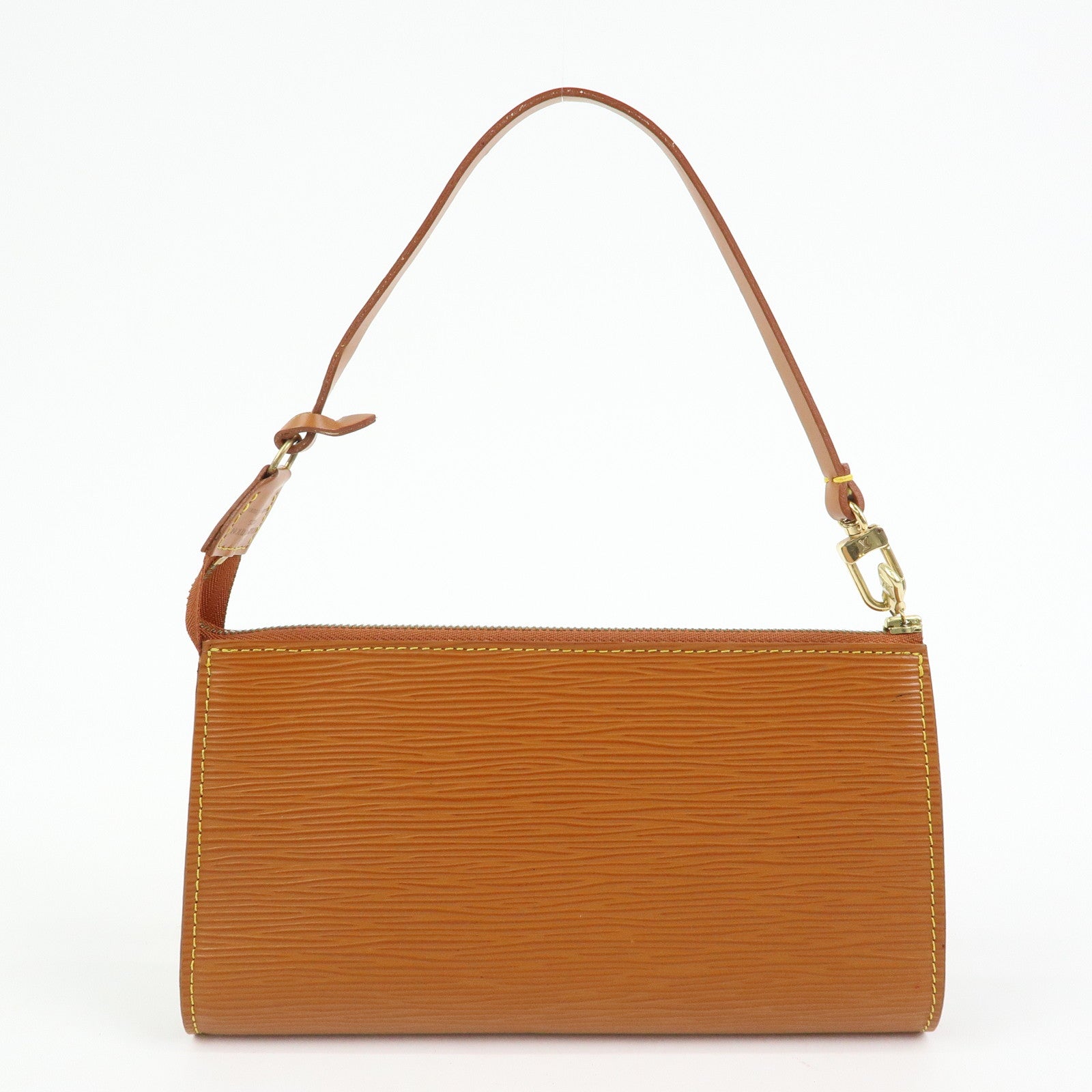 Louis Vuitton Epi Pochette Accessoires Pouch Zipang Gold M52948
