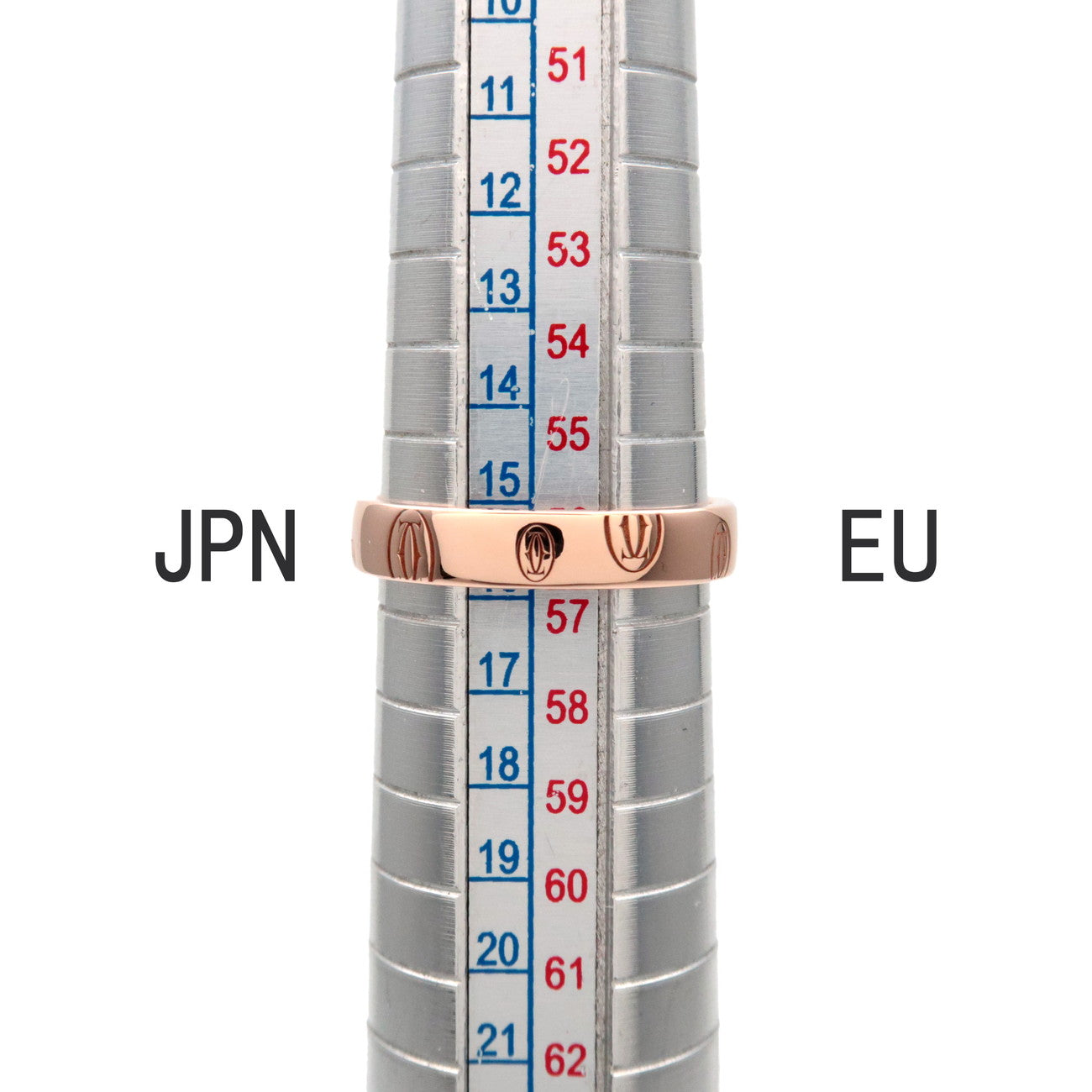 Cartier Happy Birthday Ring K18 750PG Rose Gold #56 US7.5-8 EU56