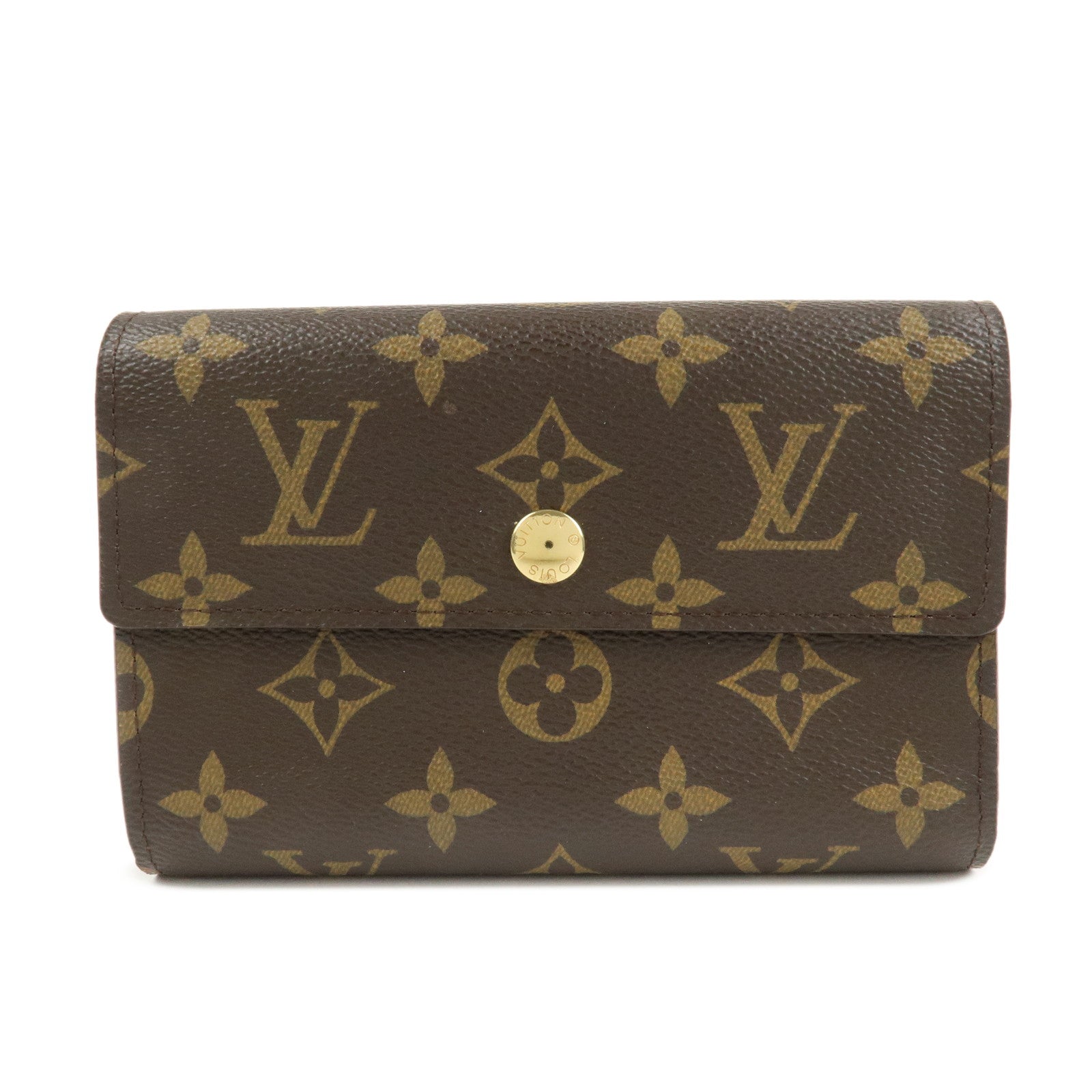 Louis Vuitton Monogram Portefeuille Alexandra Wallet Brown M60047