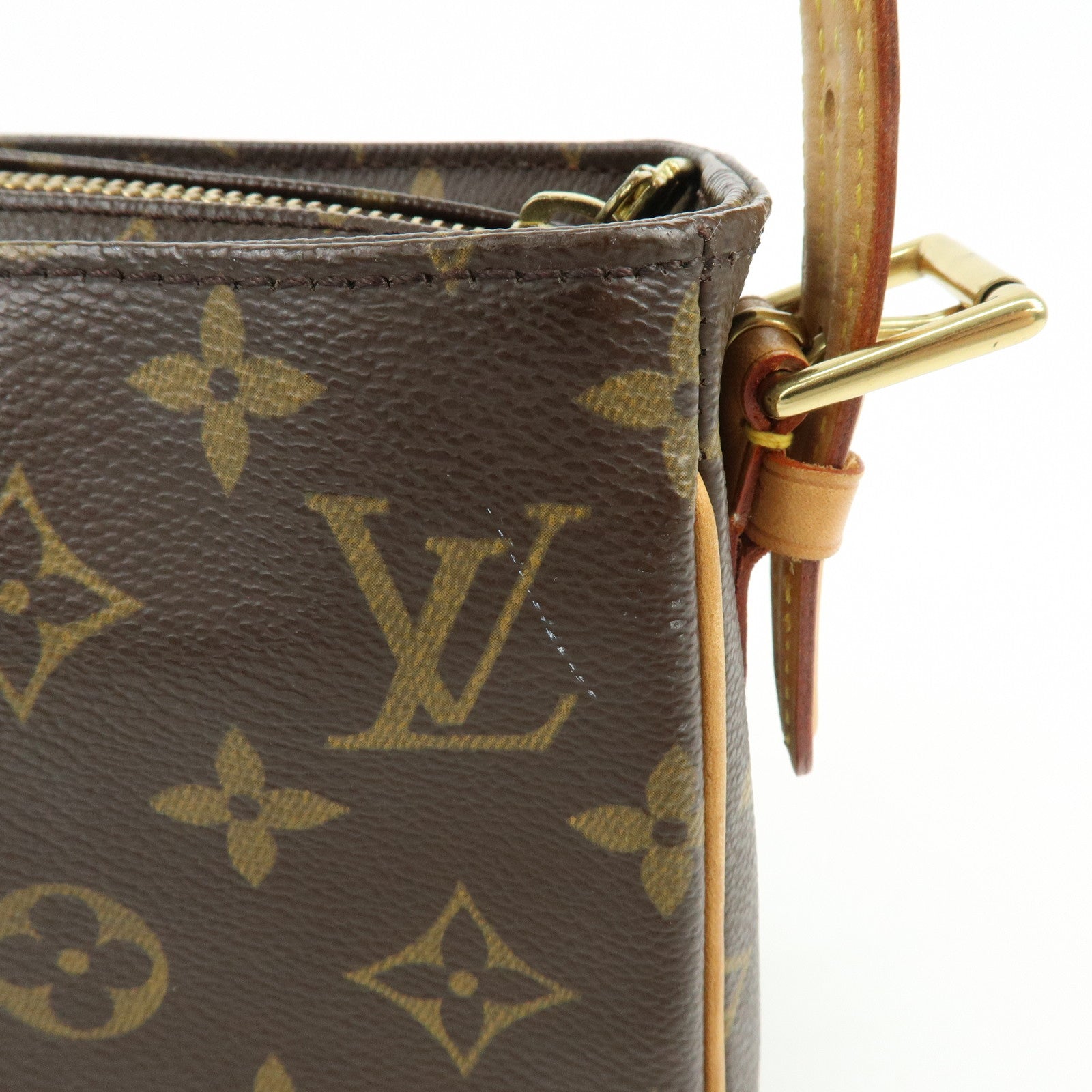 Louis Vuitton Monogram Vivacite Shoulder Bag Hand Bag M51164