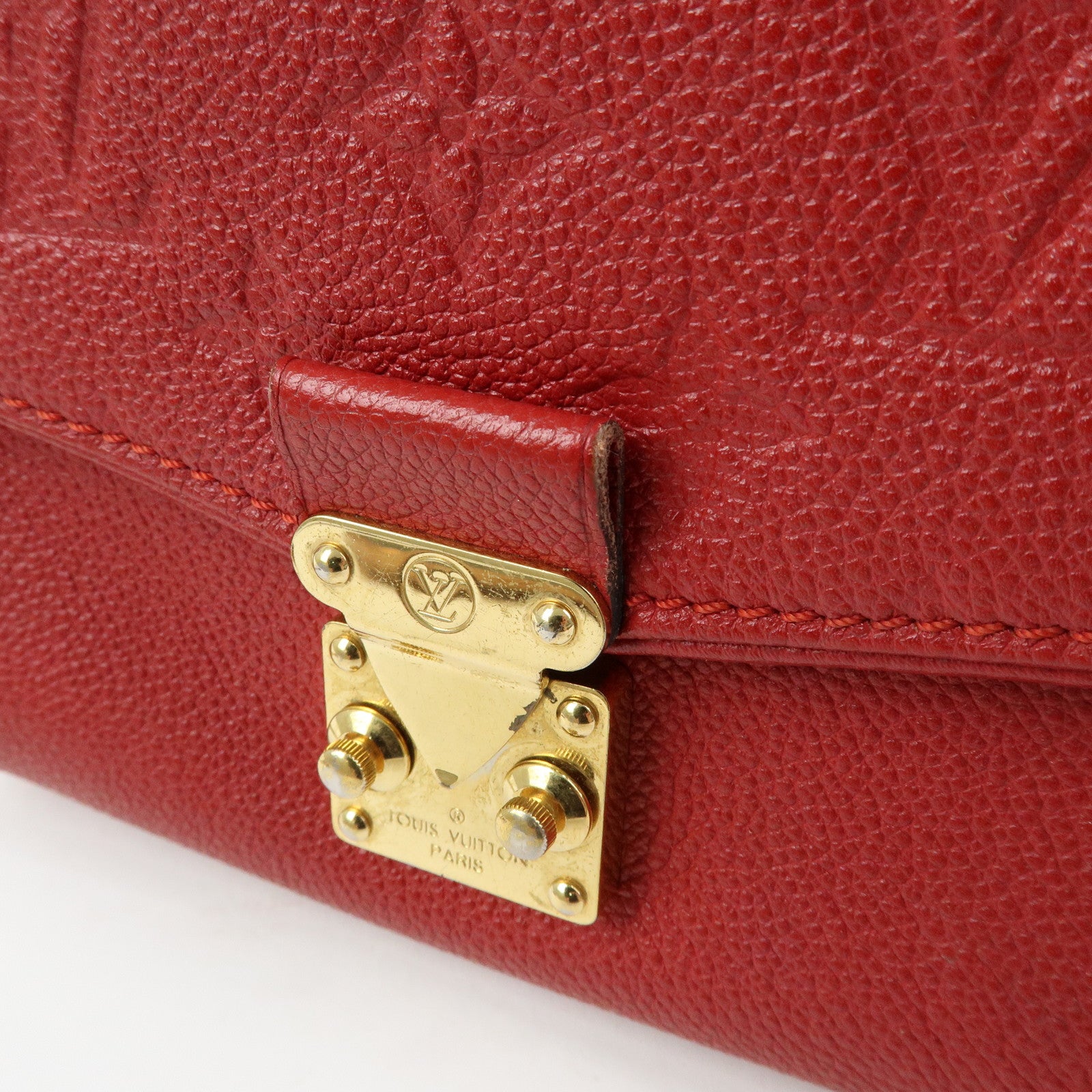 Louis Vuitton Monogram Empreinte Saint Germain BB Cerise M94553