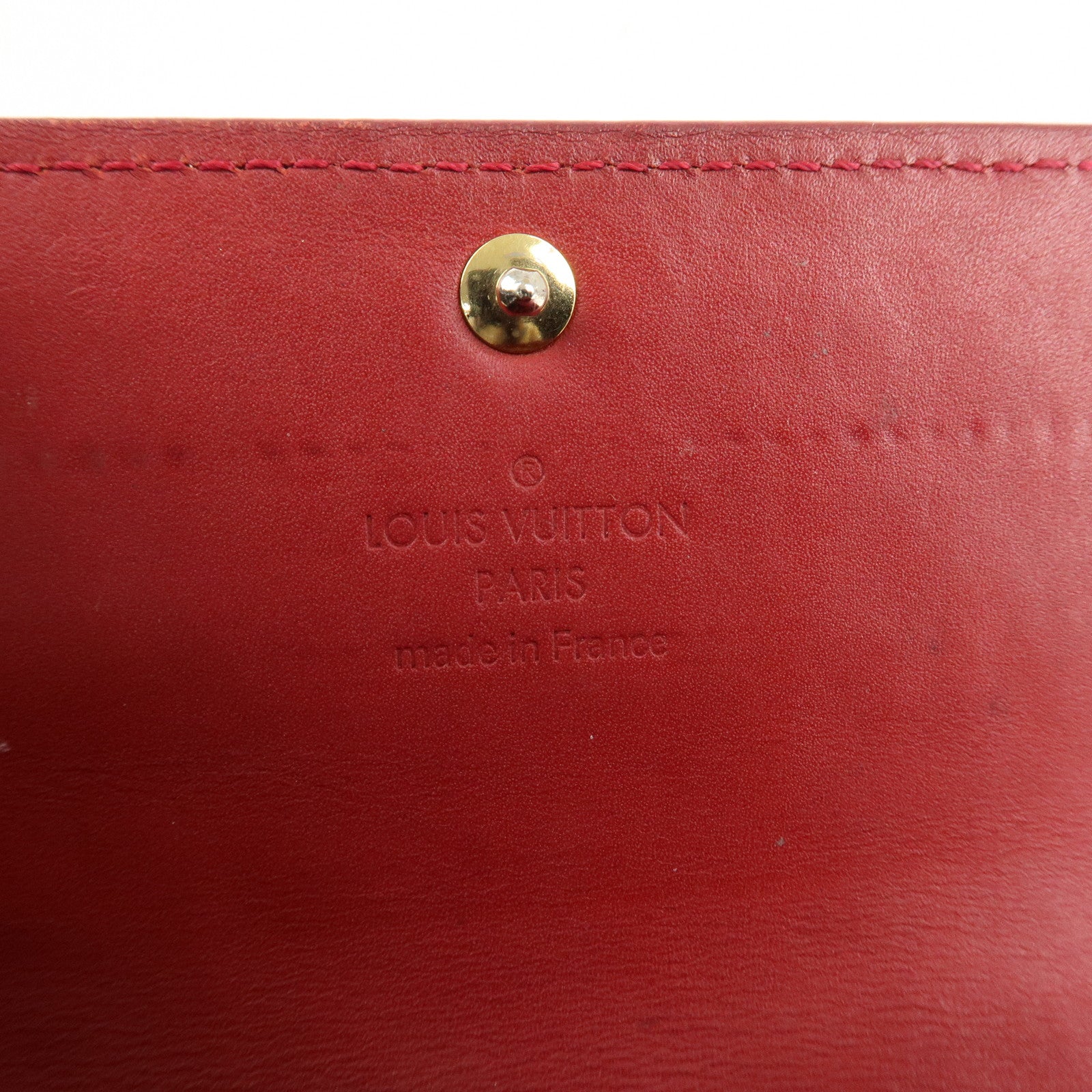 Louis Vuitton Monogram Vernis Leather Portefeuille Sarah M93530 Used