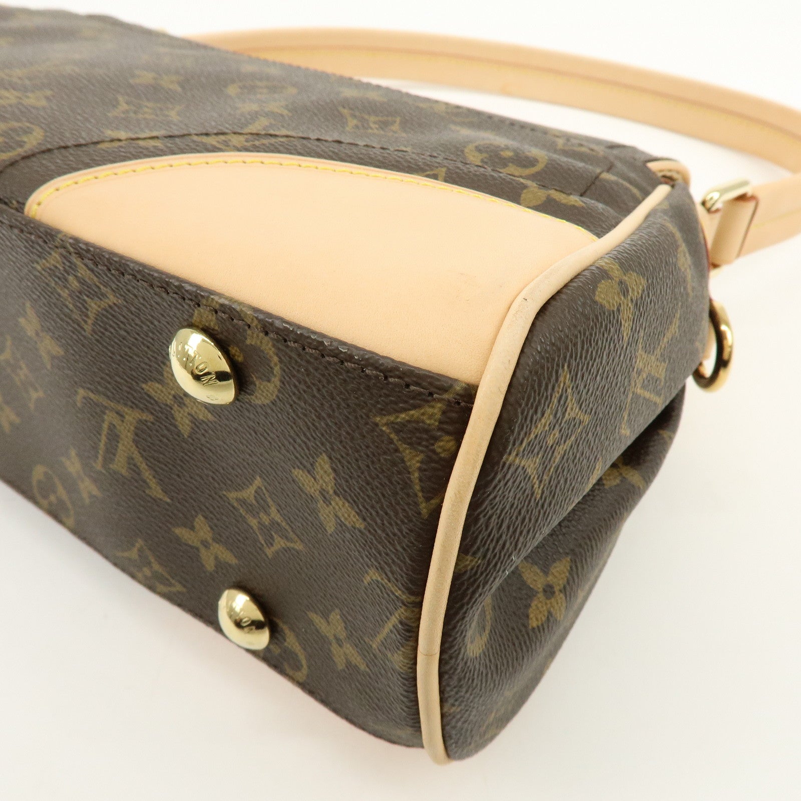 Louis Vuitton Monogram Beverly MM Shoulder Bag Brown M40121
