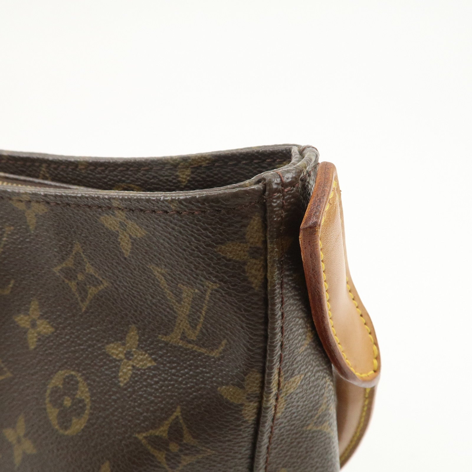 Louis Vuitton Monogram Looping GM Shoulder Bag Brown M51145