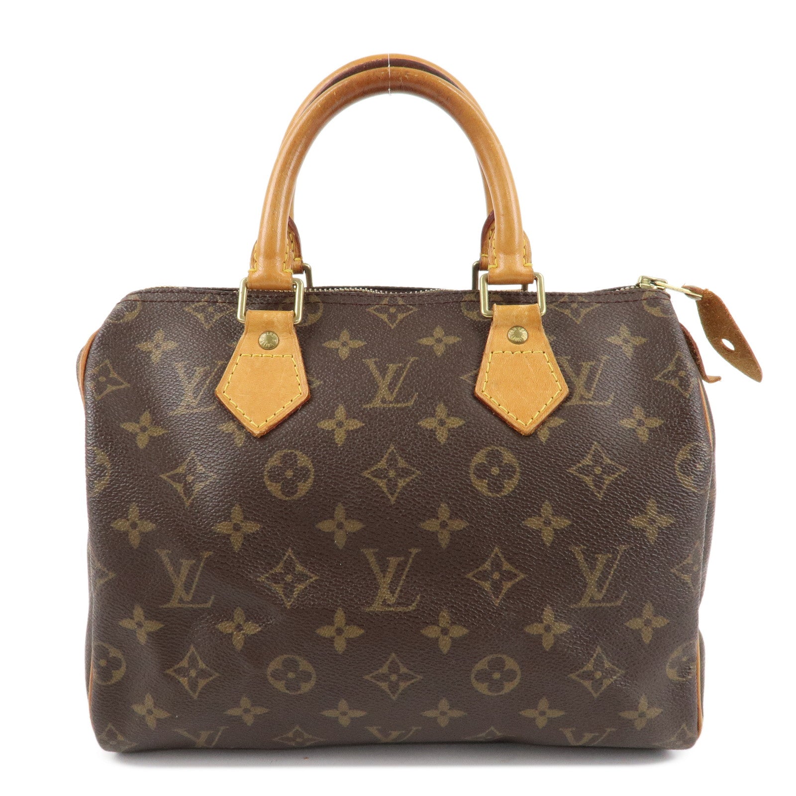 Louis Vuitton Monogram Speedy 25 Hand Bag Boston Bag M41528 Used