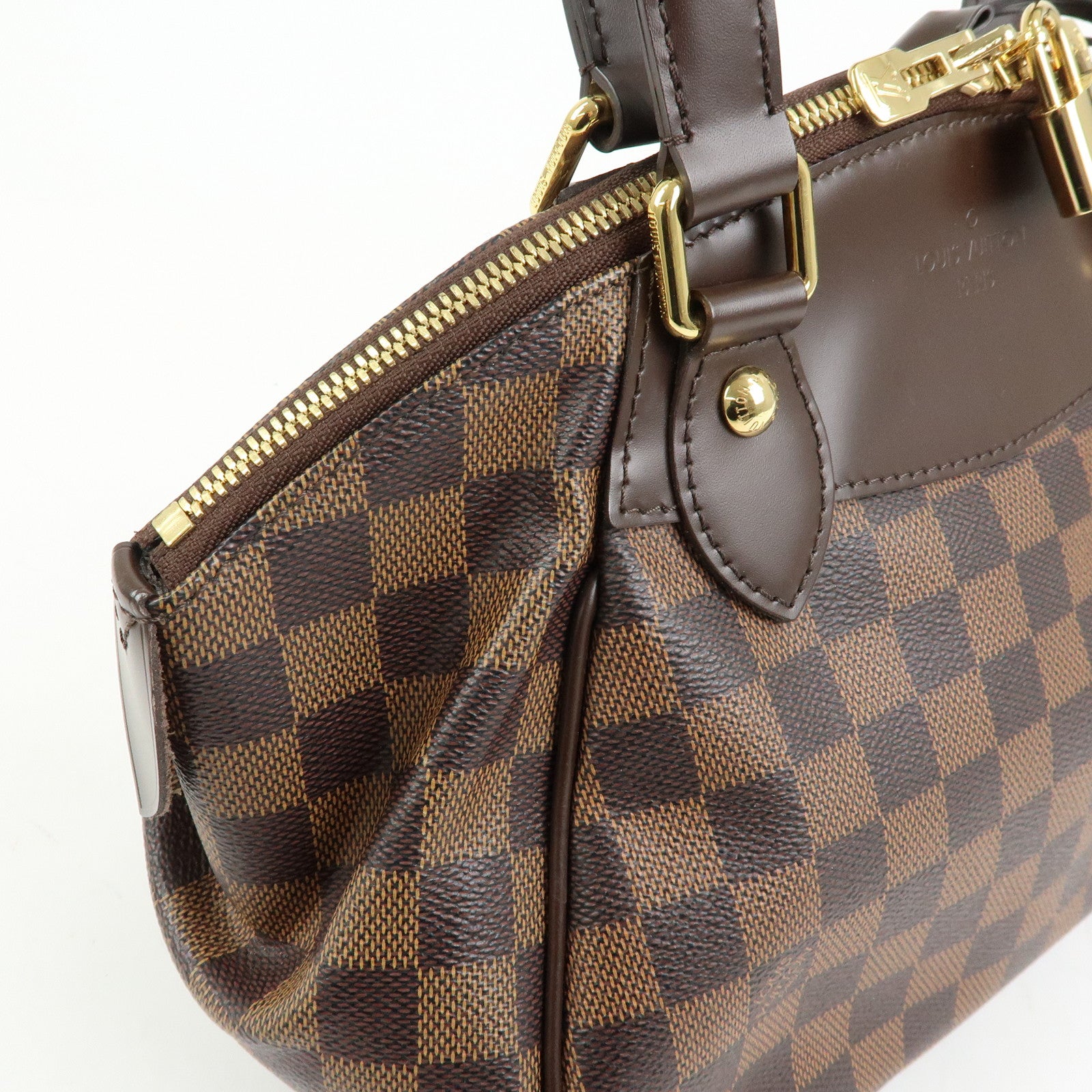 Louis Vuitton Damier Verona PM Hand Bag Damier Ebene N41117