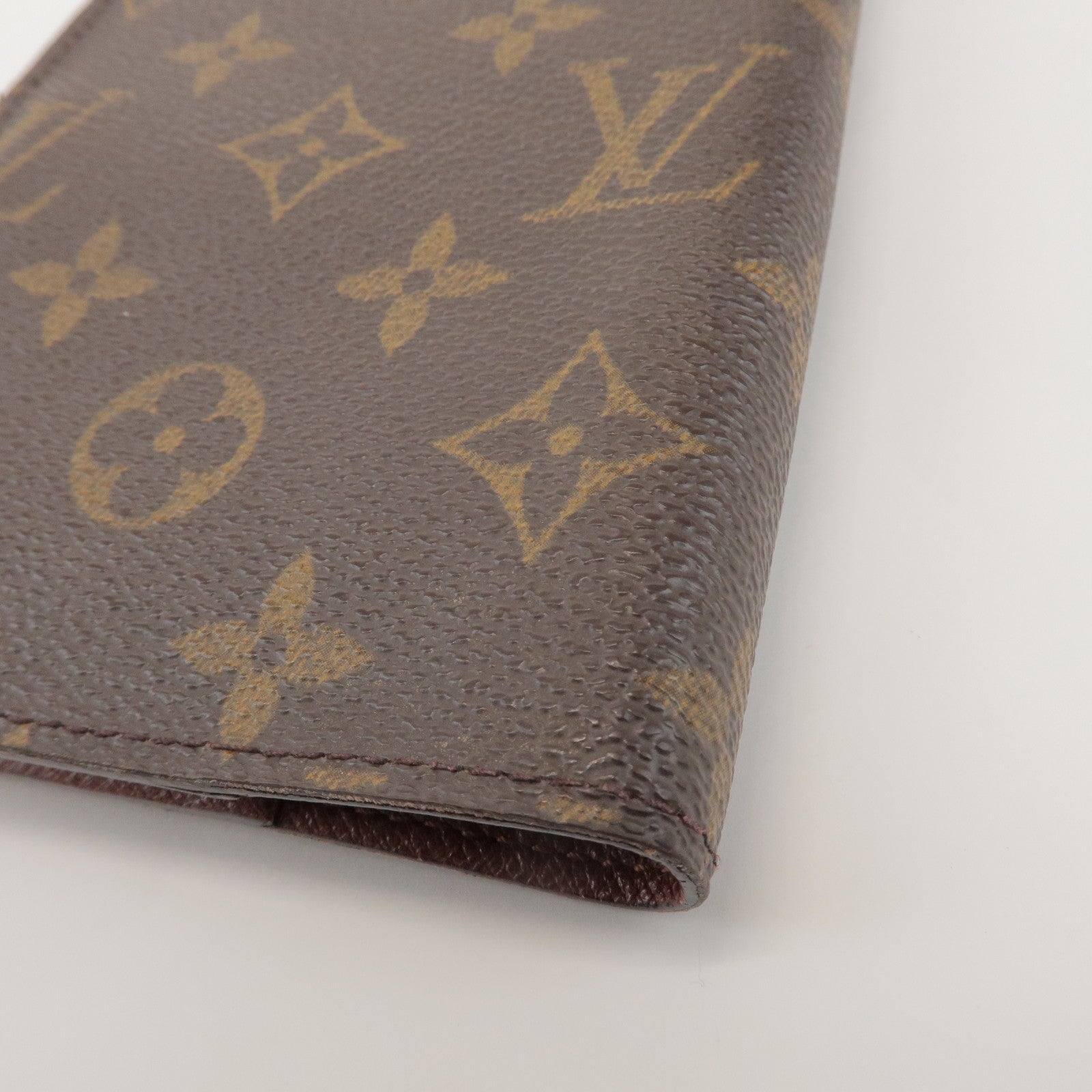 Louis Vuitton Monogram Agenda PM Canvas Planner Cover Brown R20005