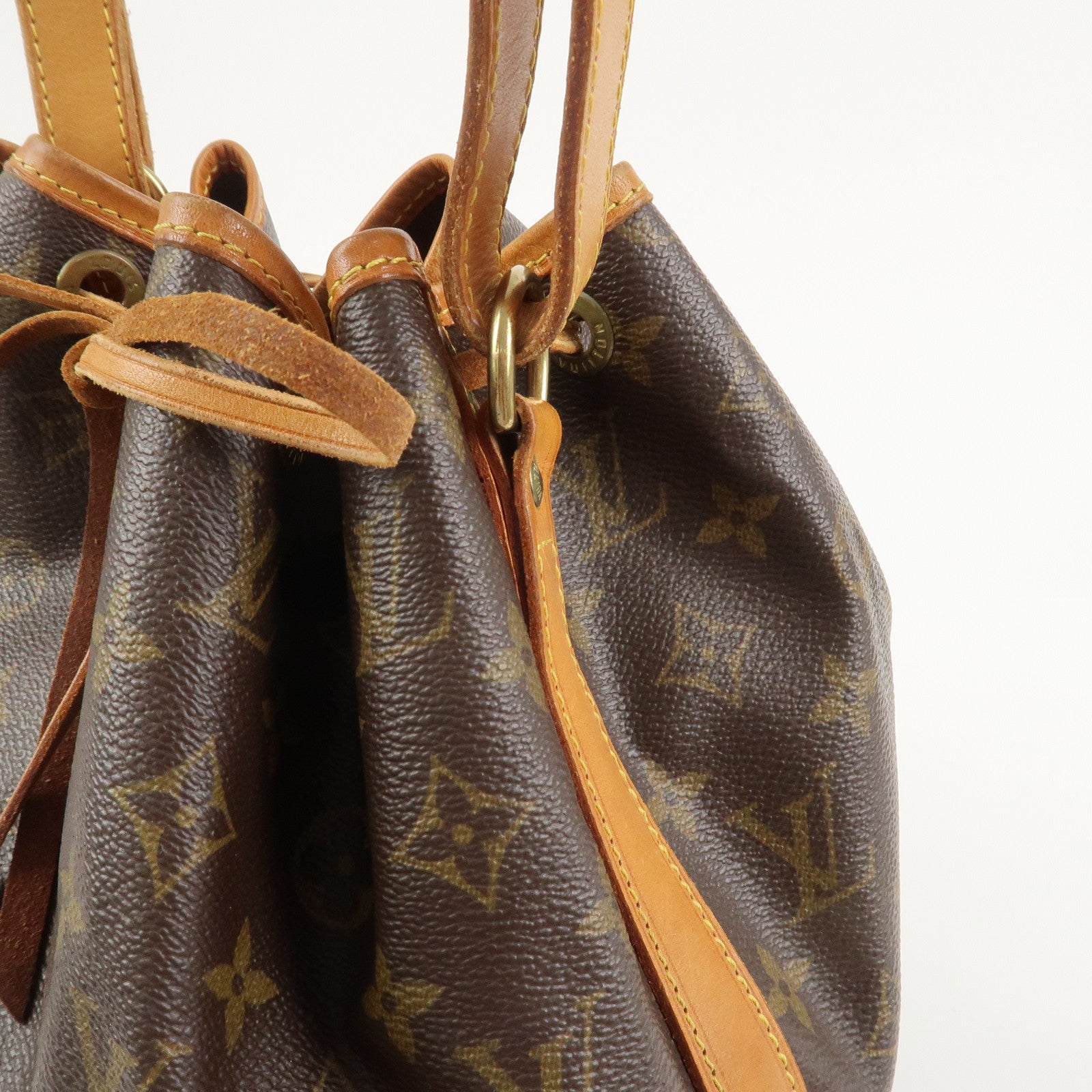 Louis Vuitton Monogram Noe Shoulder Bag Hand Bag Brown M42224