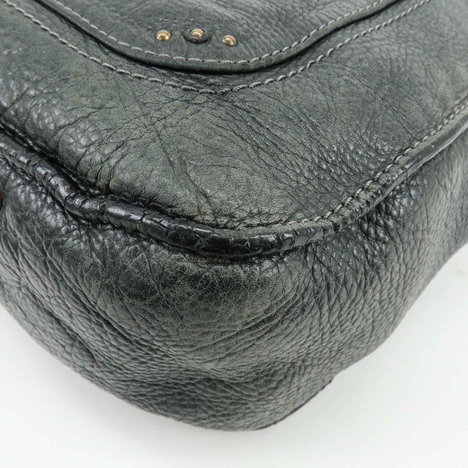 Chloe Paddington Leather Tote Bag Shoulder Bag Black