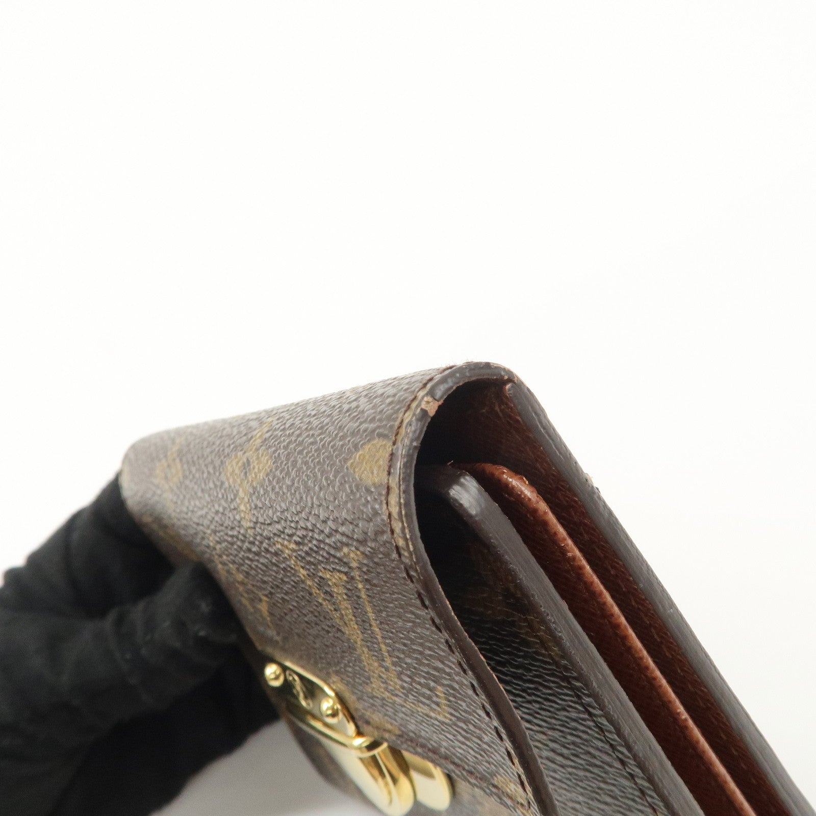 Louis Vuitton Monogram Portefeuille Koala Wallet Brown M58013 Used
