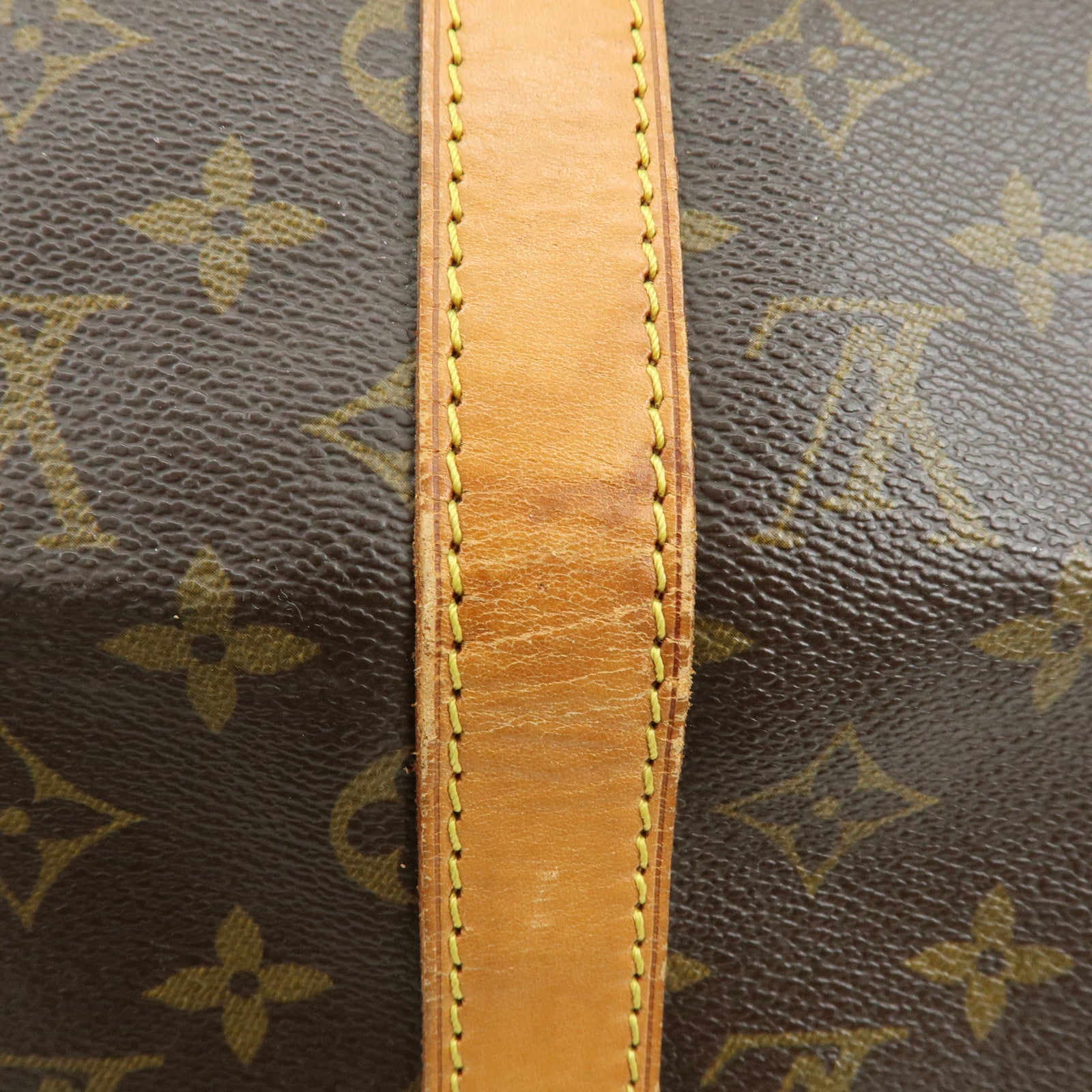 Louis Vuitton Monogram Keep All 50 Boston Bag Brown M41426