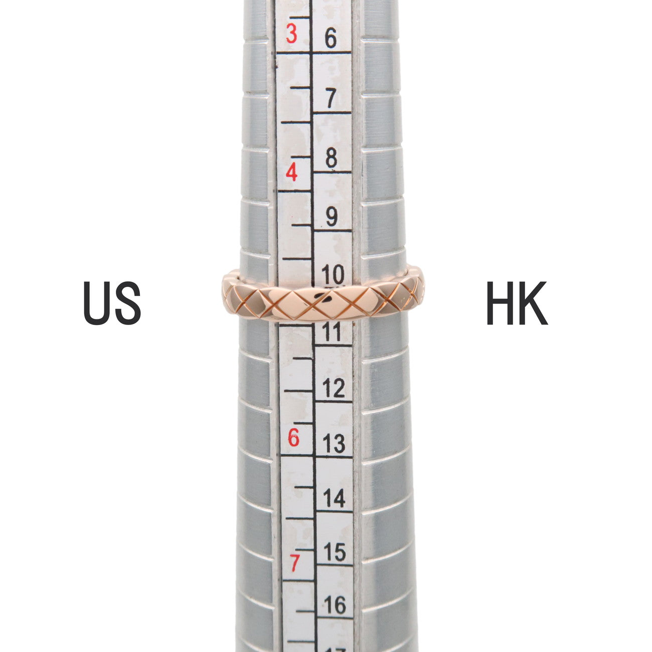 CHANEL Coco Crush Mini Ring K18 750PG Rose Gold #49 US4.75 J11785