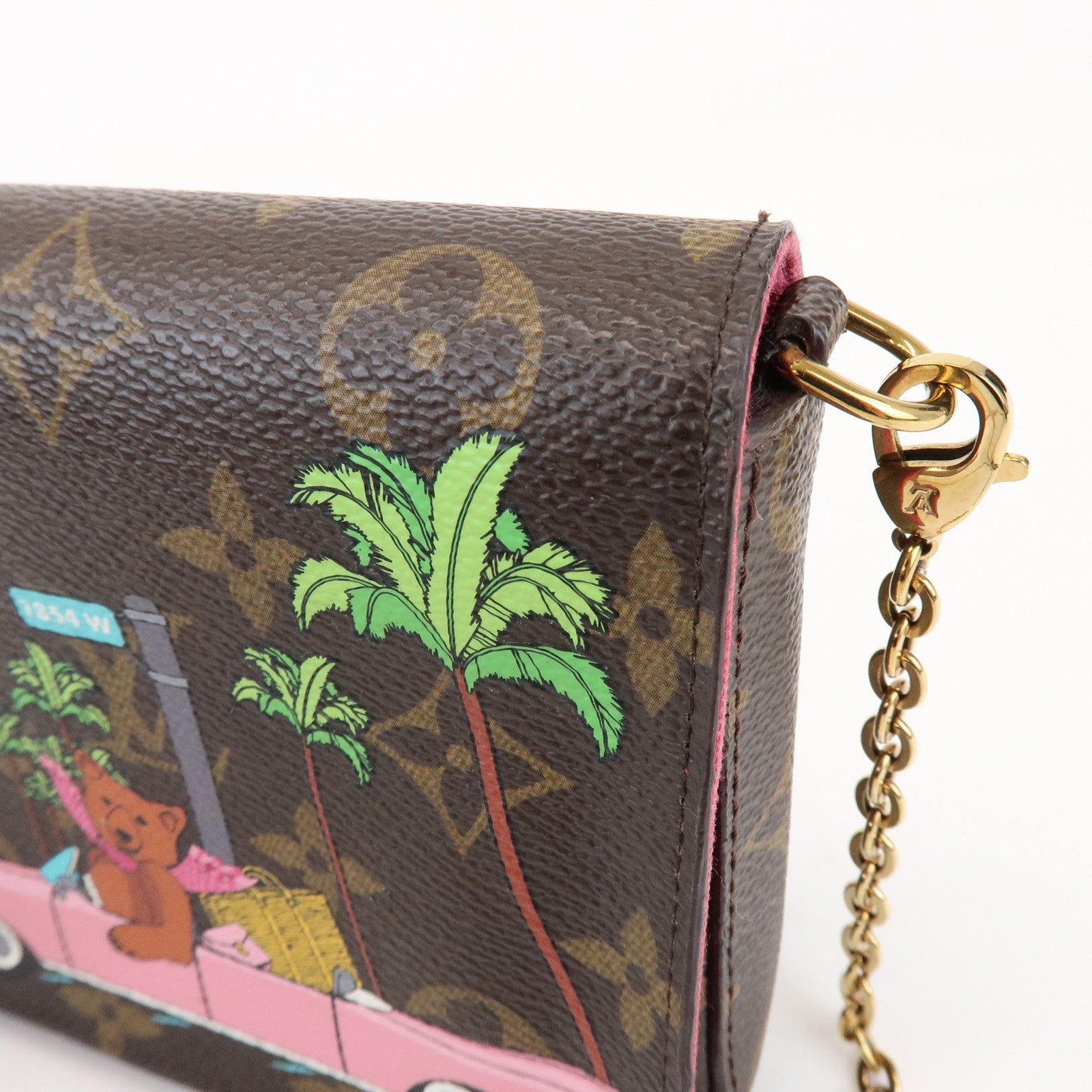 Louis Vuitton Monogram Vivienne X'mas Pochette Felicie M80859