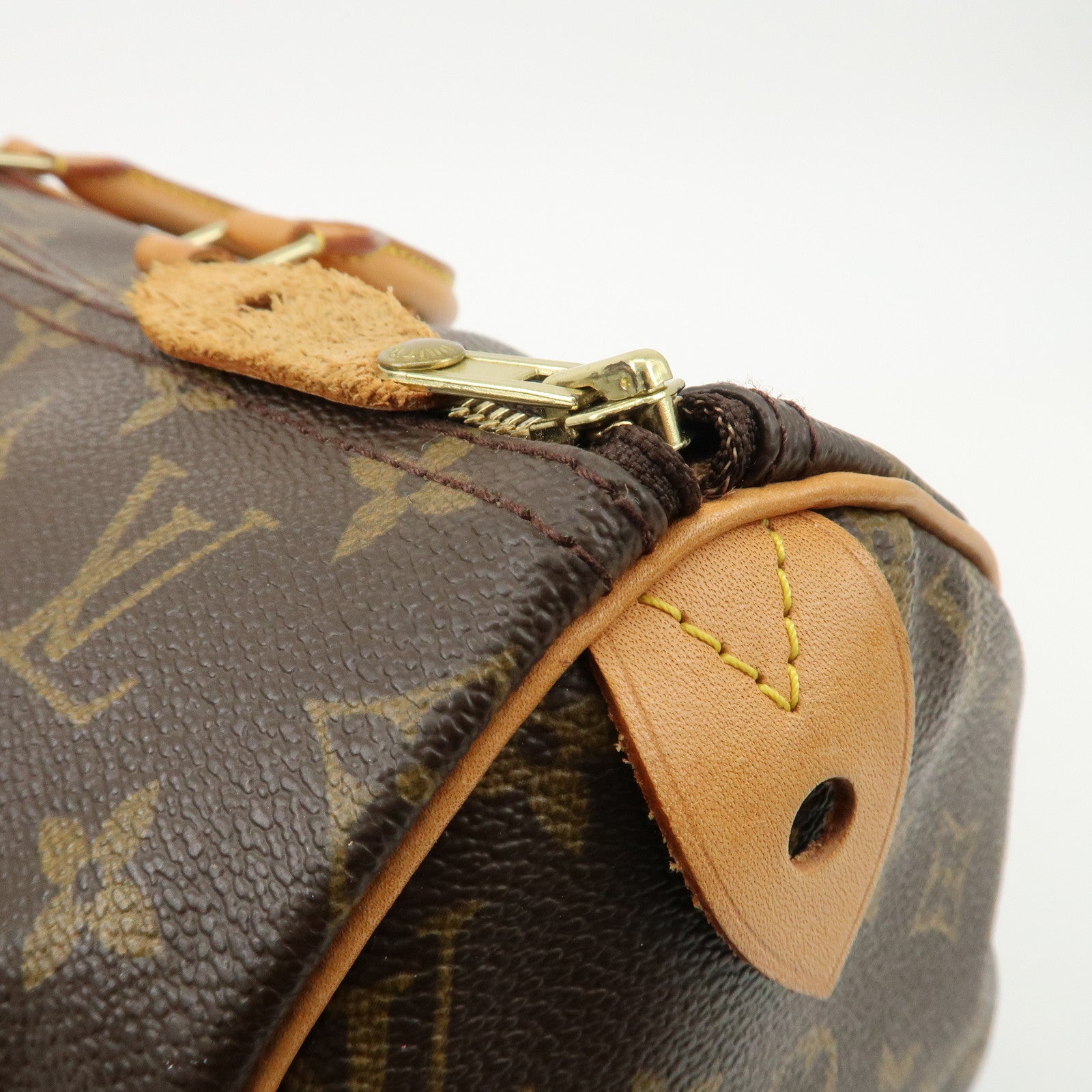 Louis Vuitton Monogram Speedy 40 Hand Bag Boston Bag M41522 Used