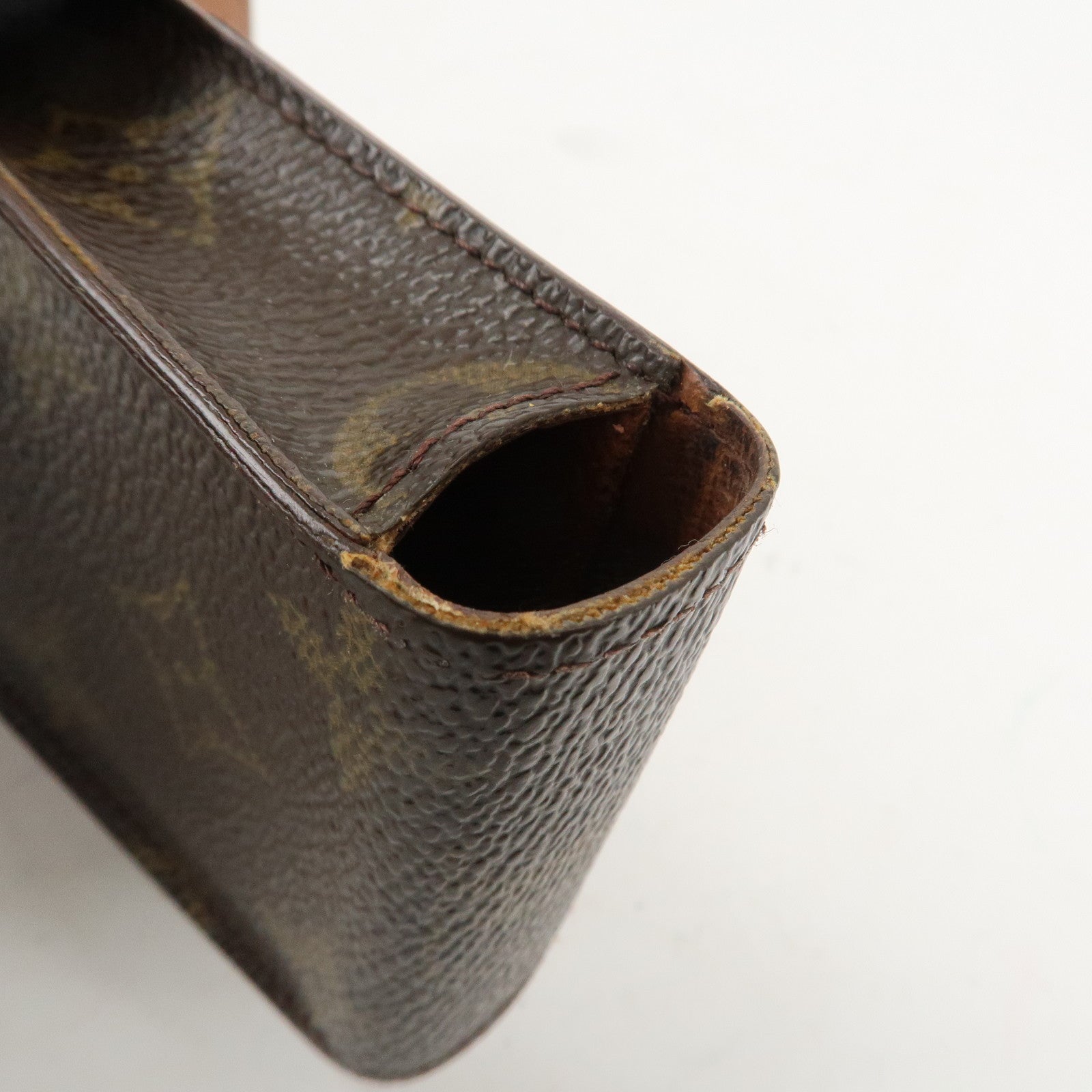 Louis Vuitton Set of 3 Monogram Etui Cigaret Cigarette Case M63024 Used