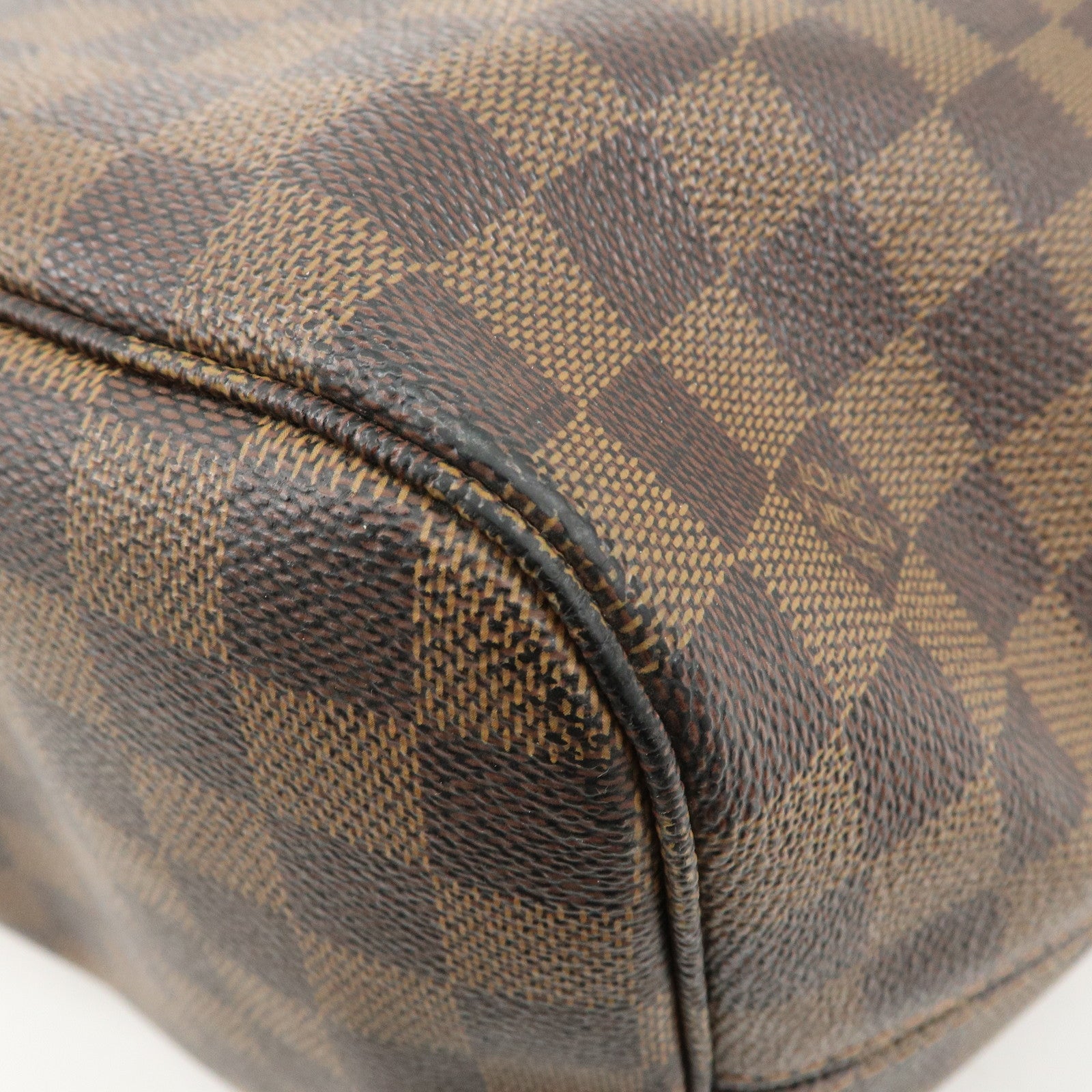 Louis Vuitton Damier Neverfull MM Tote Bag Shoulder Bag N51105 Used