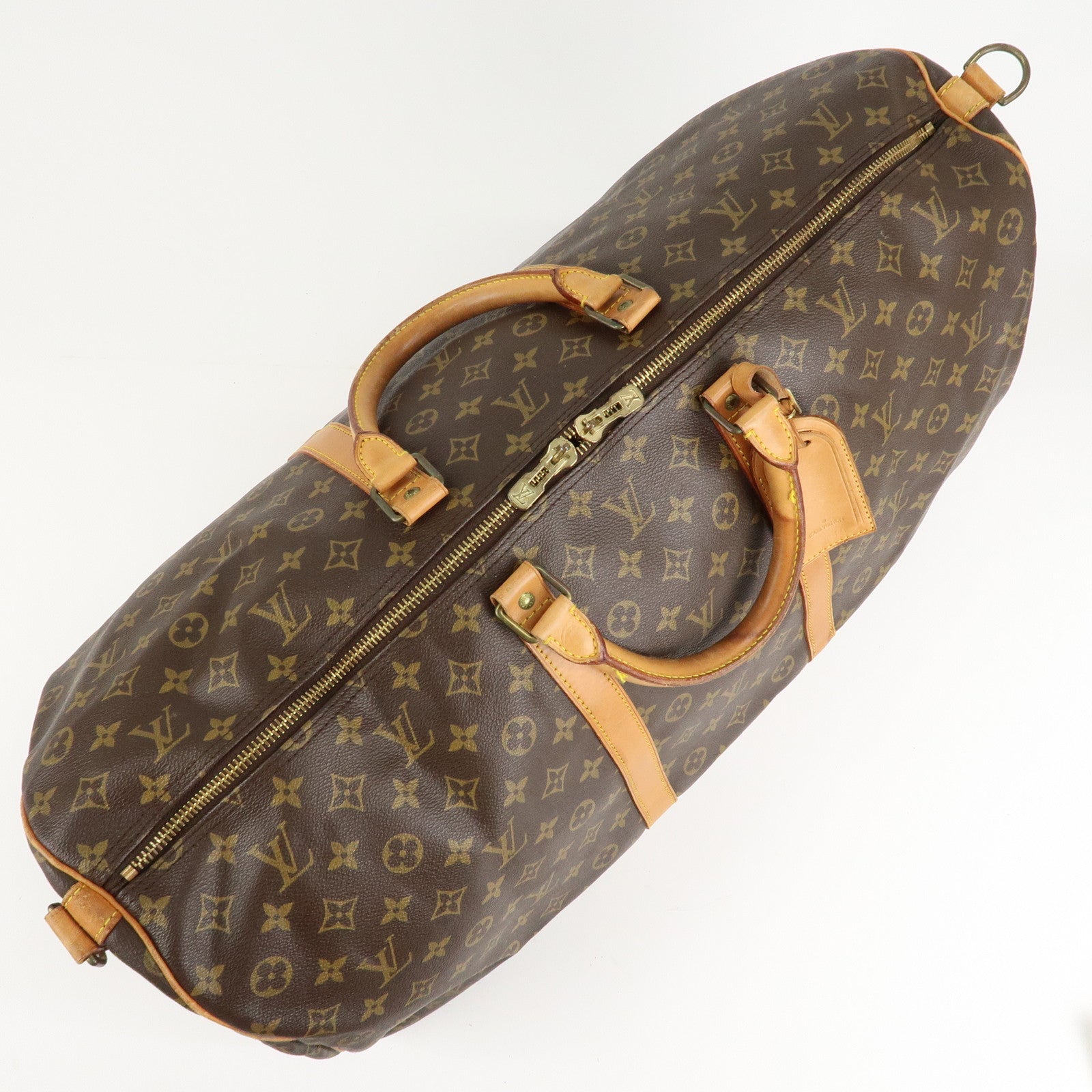 Louis Vuitton Monogram Keep All Bandouliere 60 Boston Bag M41412 Used