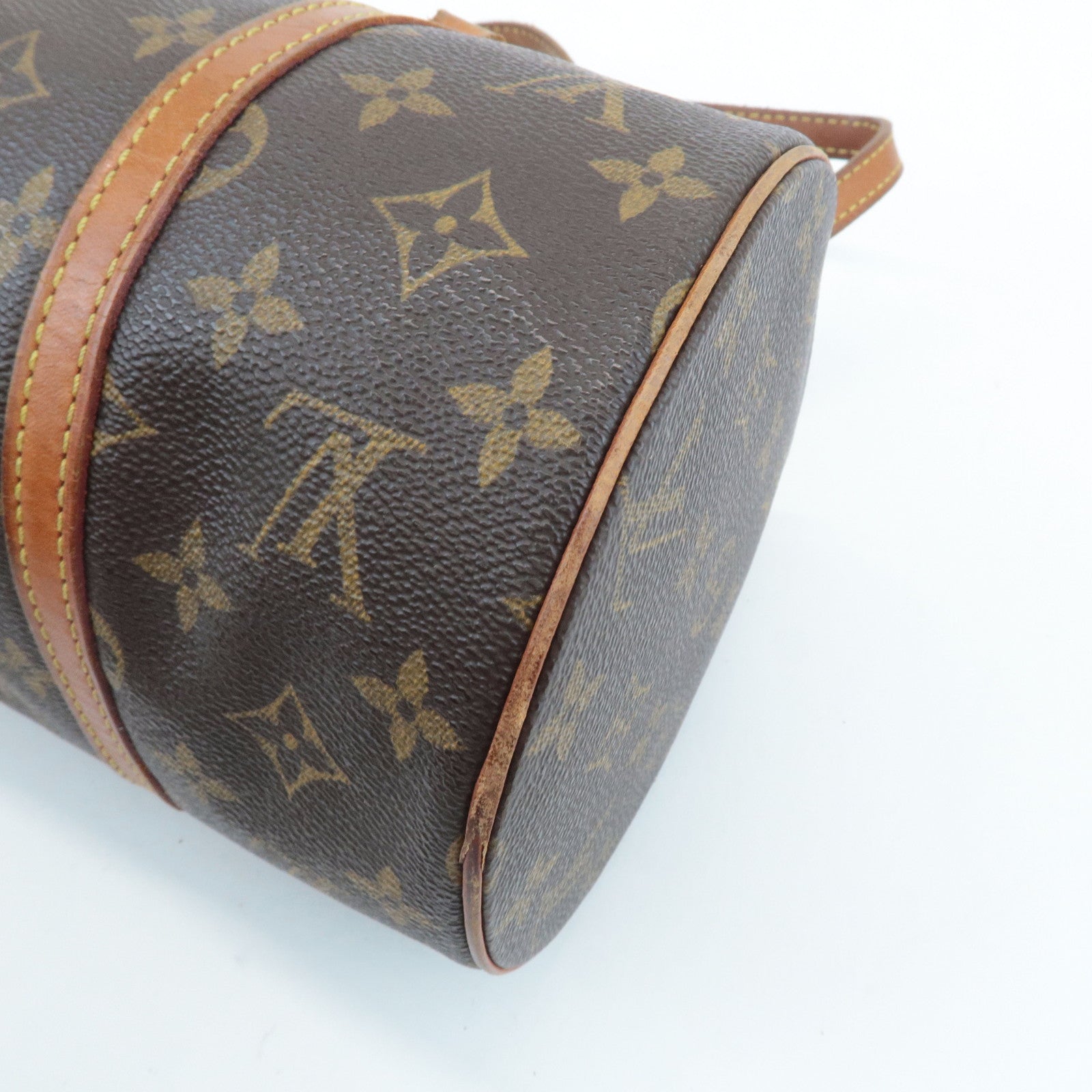Louis Vuitton Monogram Papillon 30 Hand Bag New Style M51385 Used