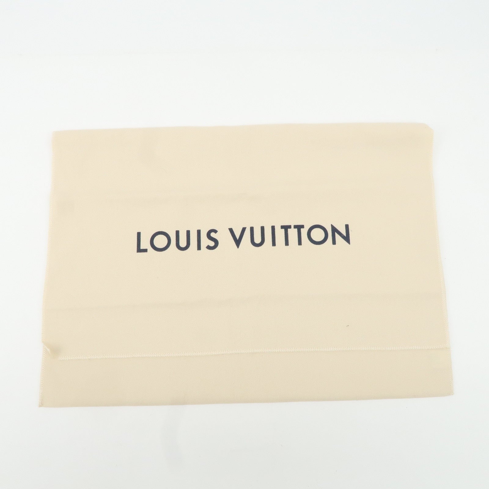 Louis Vuitton Set Of 10 Dust Bag Flap Style Beige Used