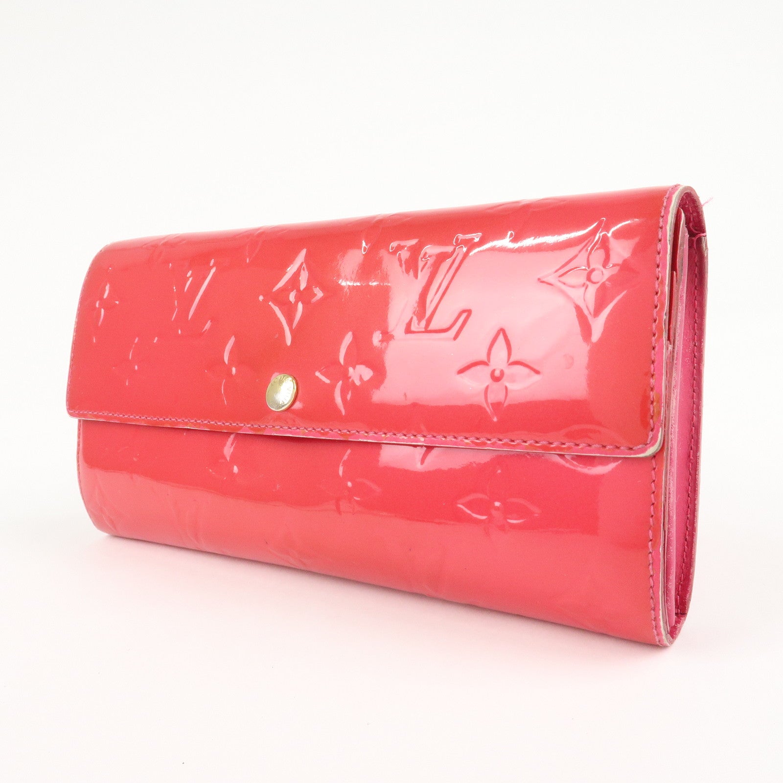 Louis Vuitton Monogram Set of 2 Portefeuille Wallet M91525 M91765 Used