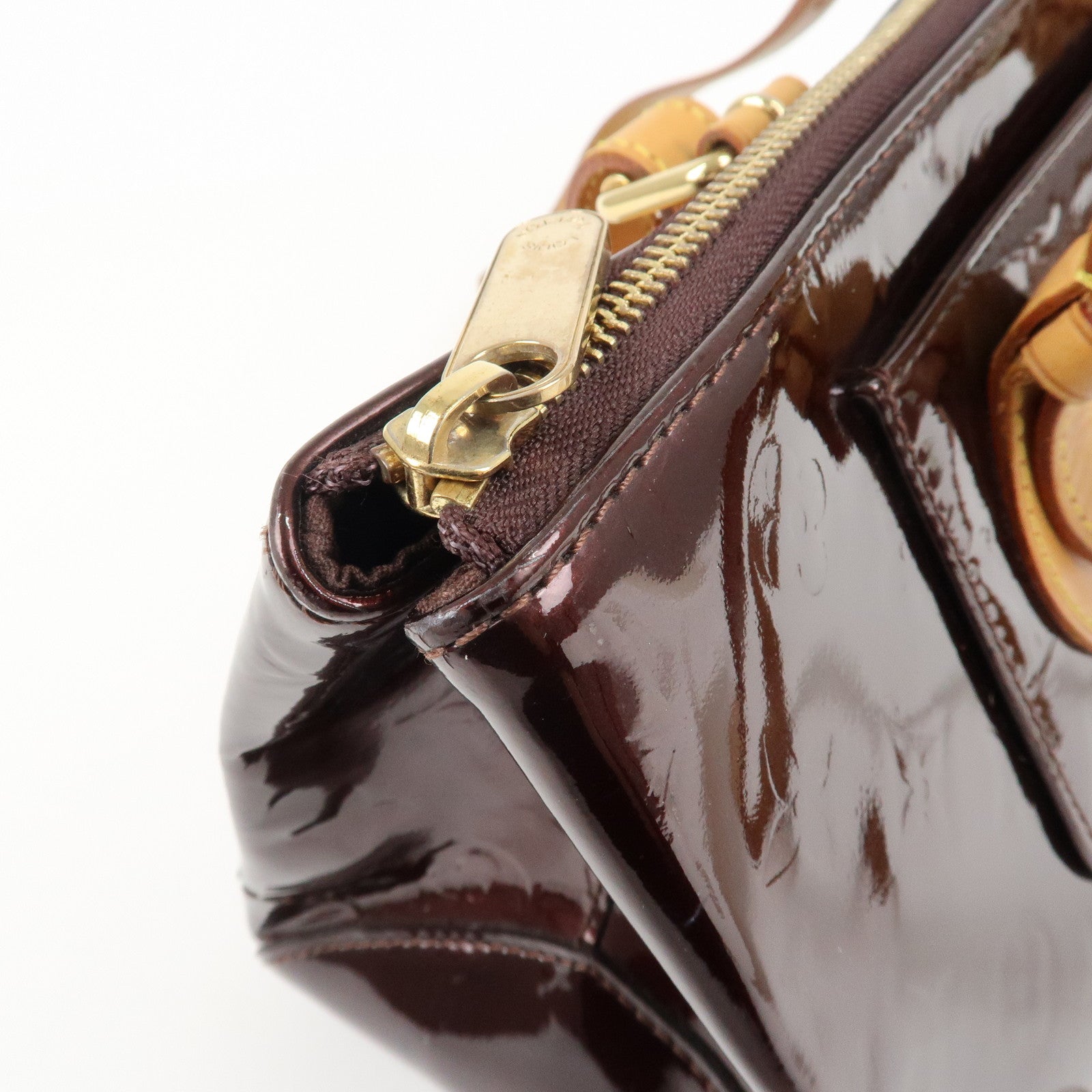 Louis Vuitton Monogram Vernis Rosewood Avenue Hand Bag M93510 Used