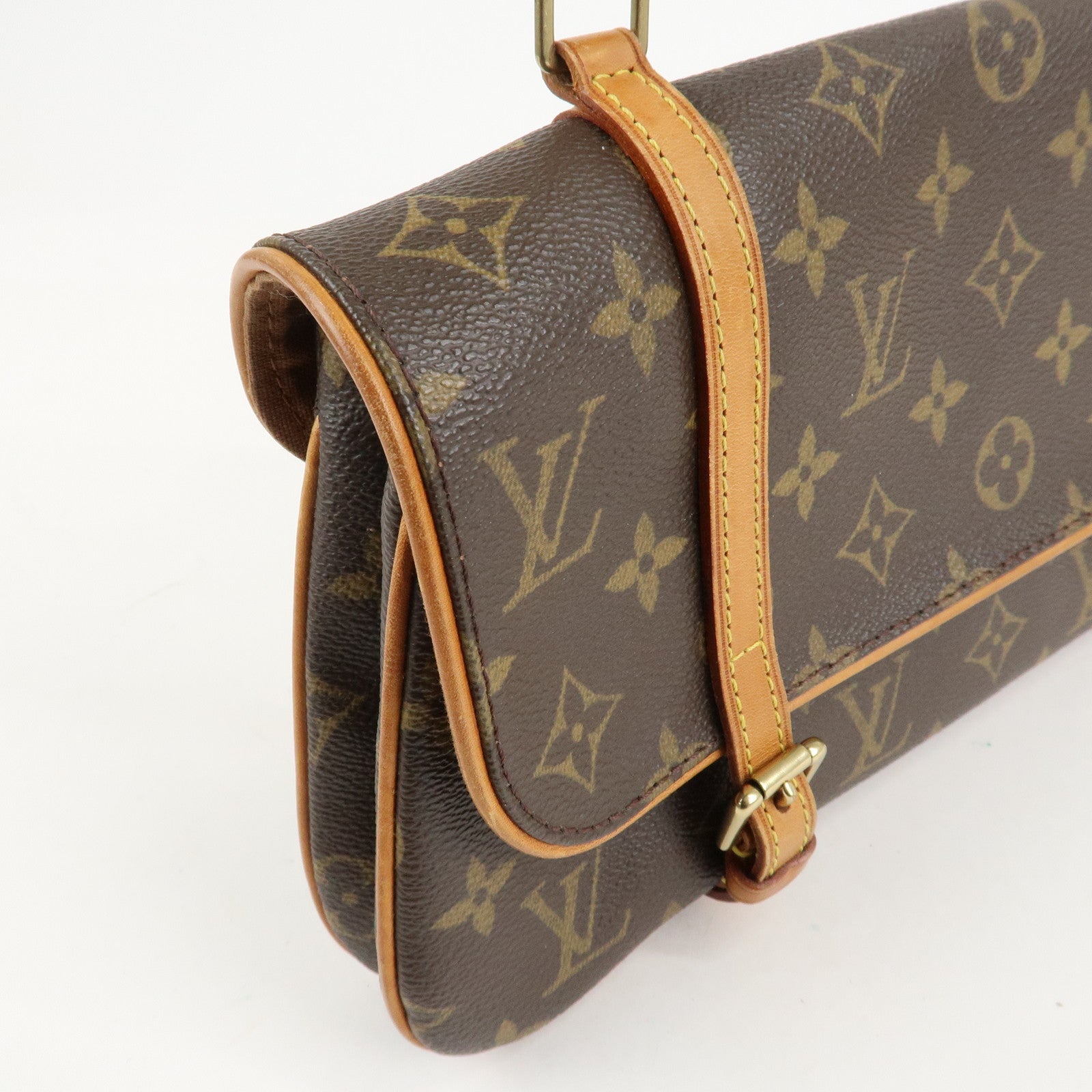 Louis Vuitton Monogram Marelle Shoulder Bag Brown M51157 Used