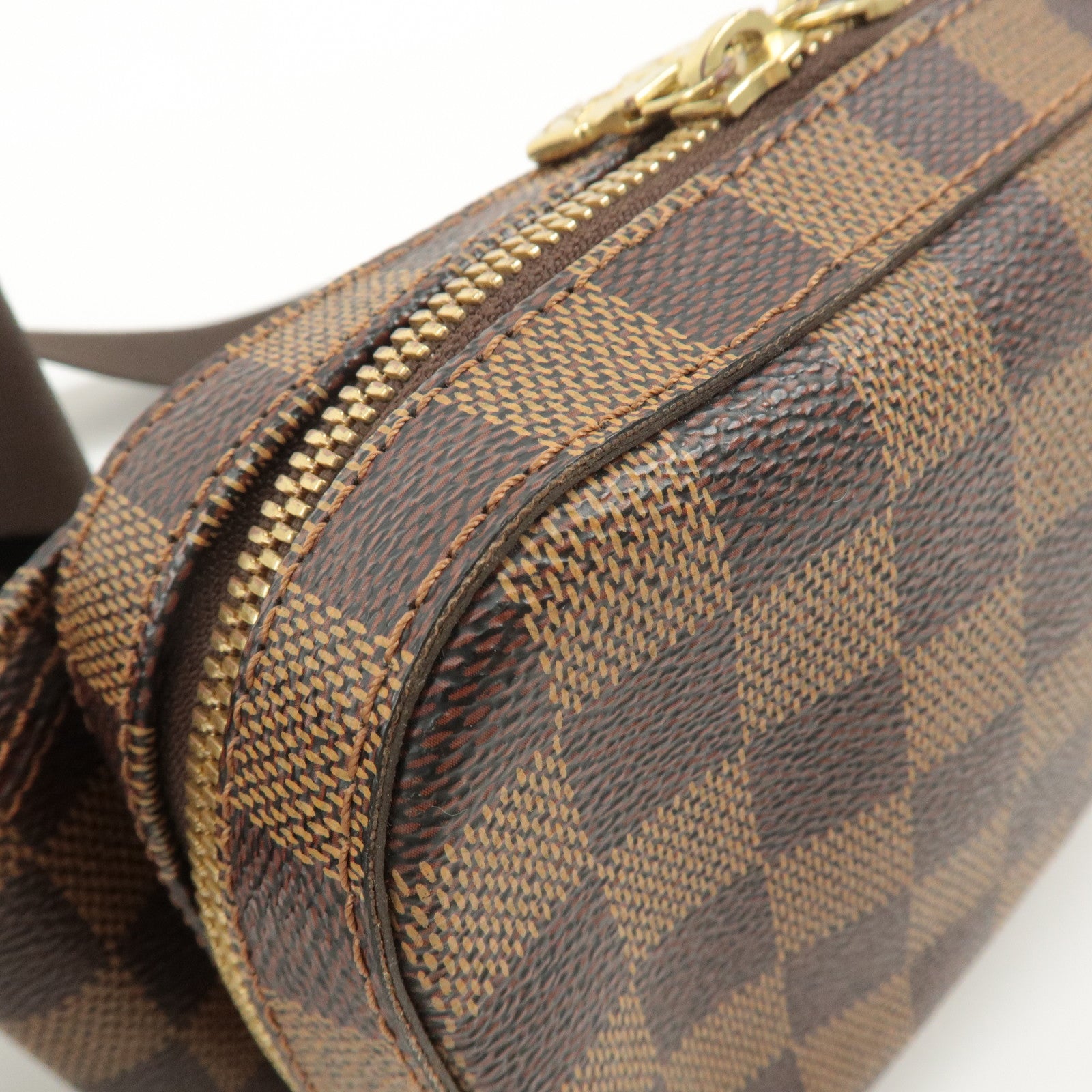 Louis Vuitton Damier Ebene Geronimos Body Bag Waist Bag N51994 Used