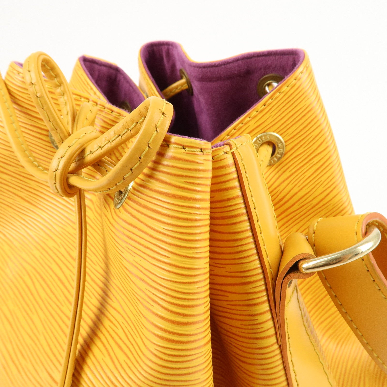 Louis Vuitton Epi Petit Noe Shoulder Bag Tassili Yellow M44109 Used