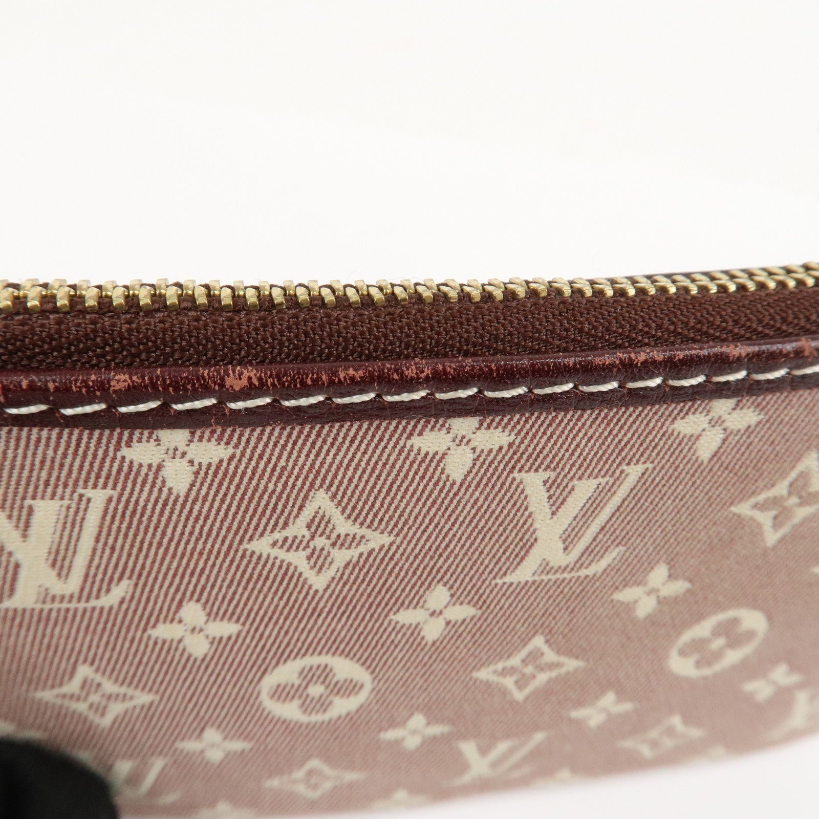 Louis Vuitton Monogram Idylle Pochette Cles Coin Case Sepia M62995 Used
