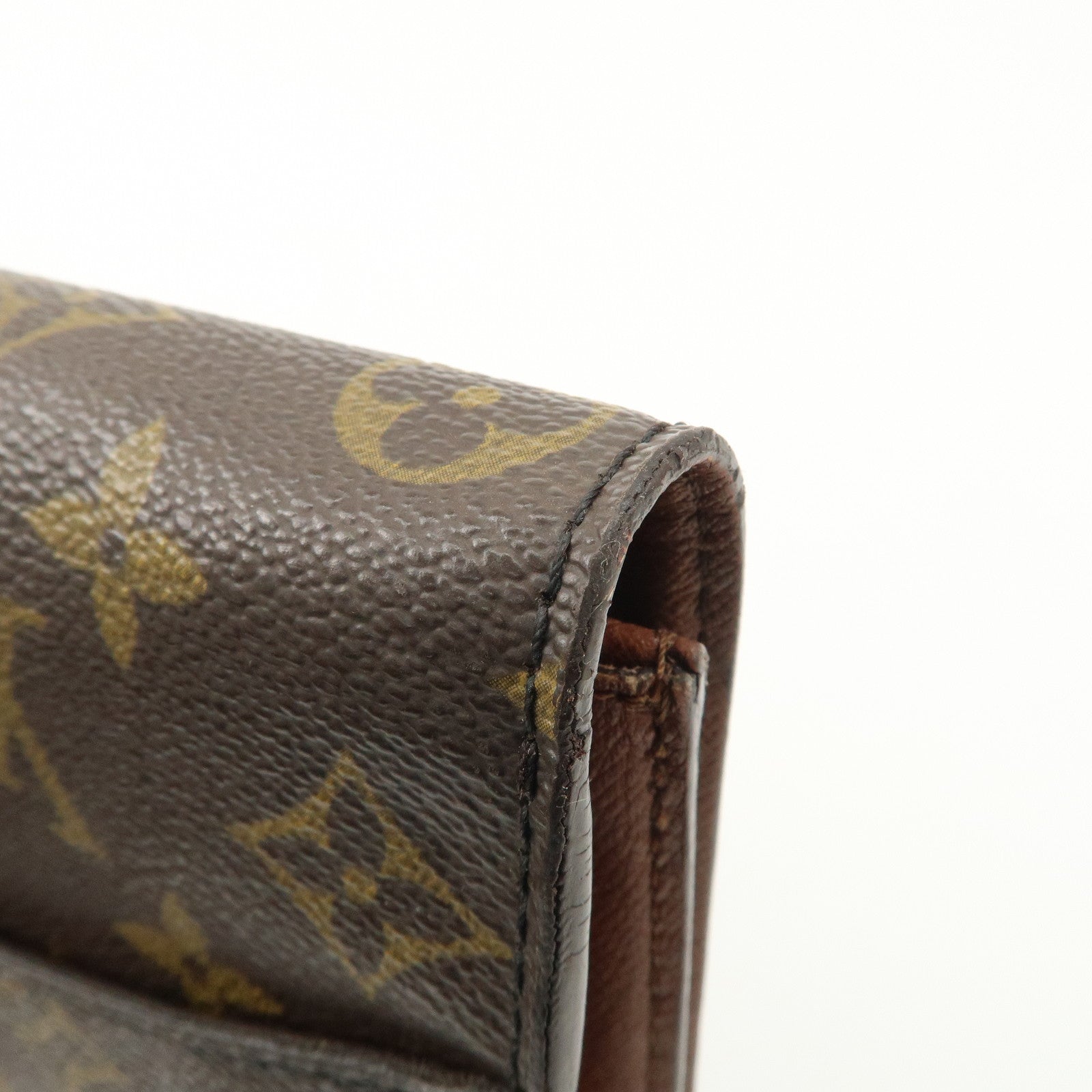 Louis Vuitton Monogram Bordeaux Shoulder Bag Hand Bag M51798 Used