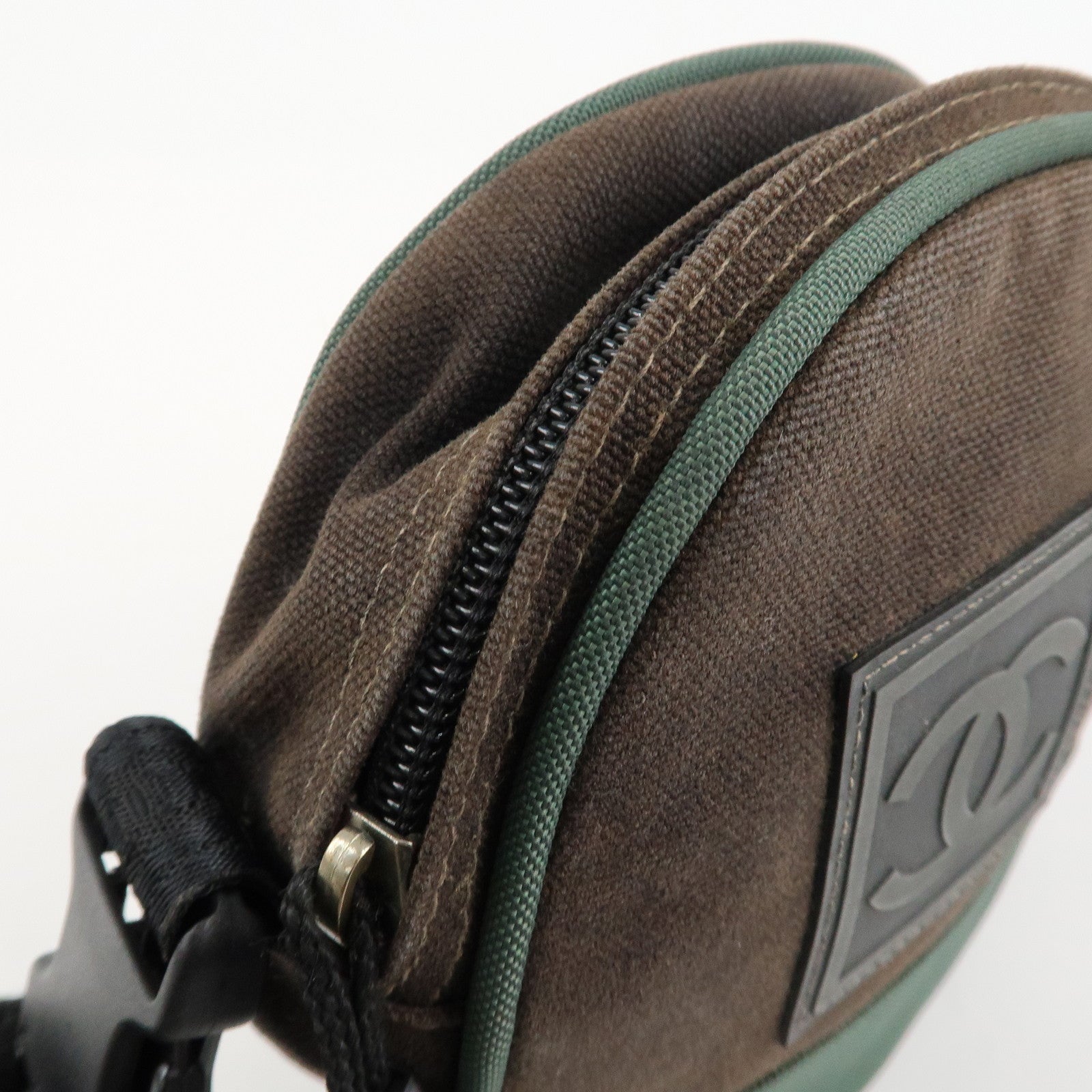 CHANEL CHANEL Sports Canvas COCO Mark Shoulder Bag A23300 Used