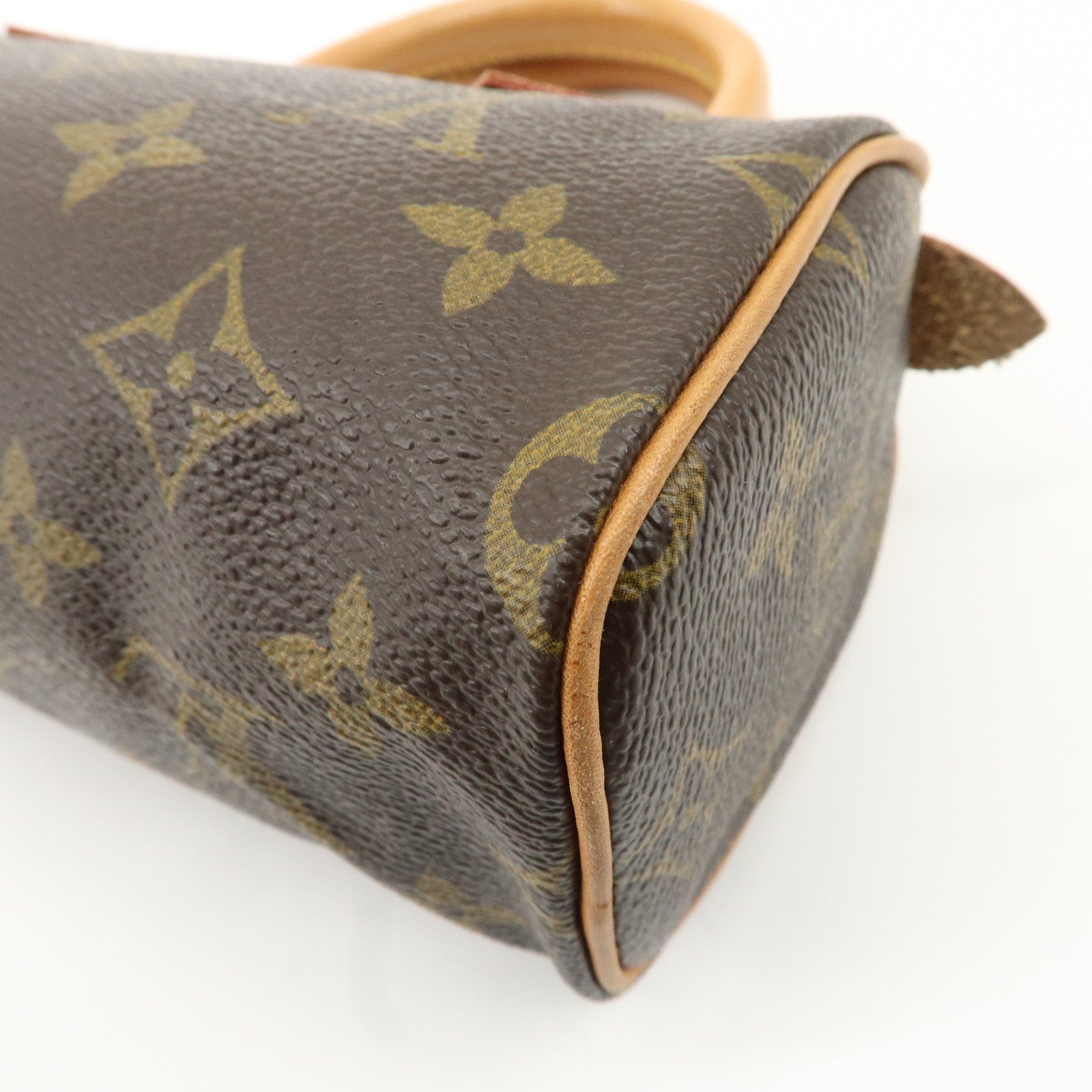 Louis Vuitton Monogram Mini Speedy & Strap M41534 J52314 Used