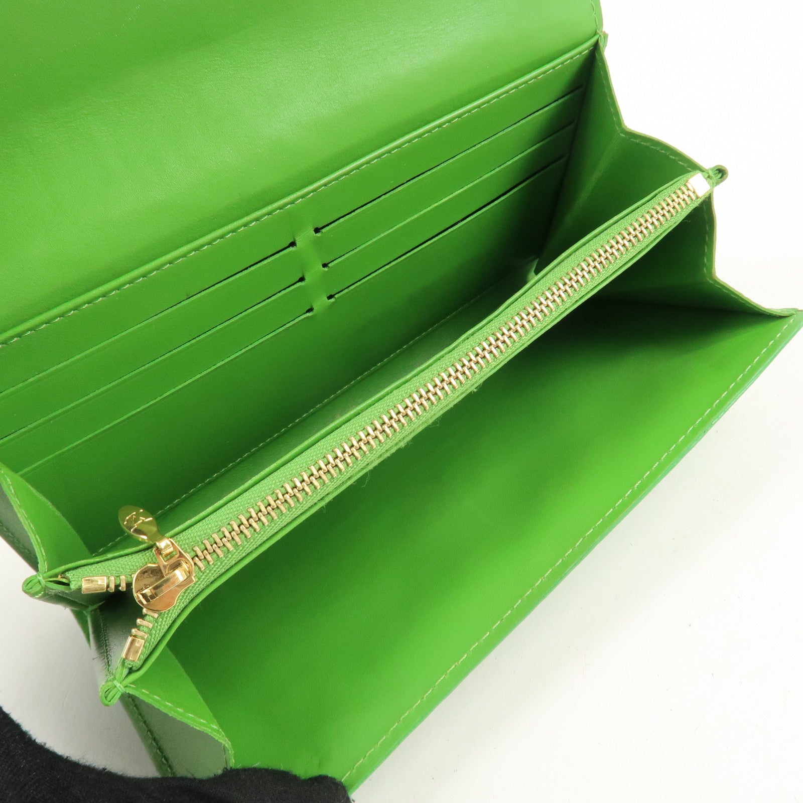 Louis Vuitton Monogram Vernis Portefeuille Sarah Tonic M93635 Used