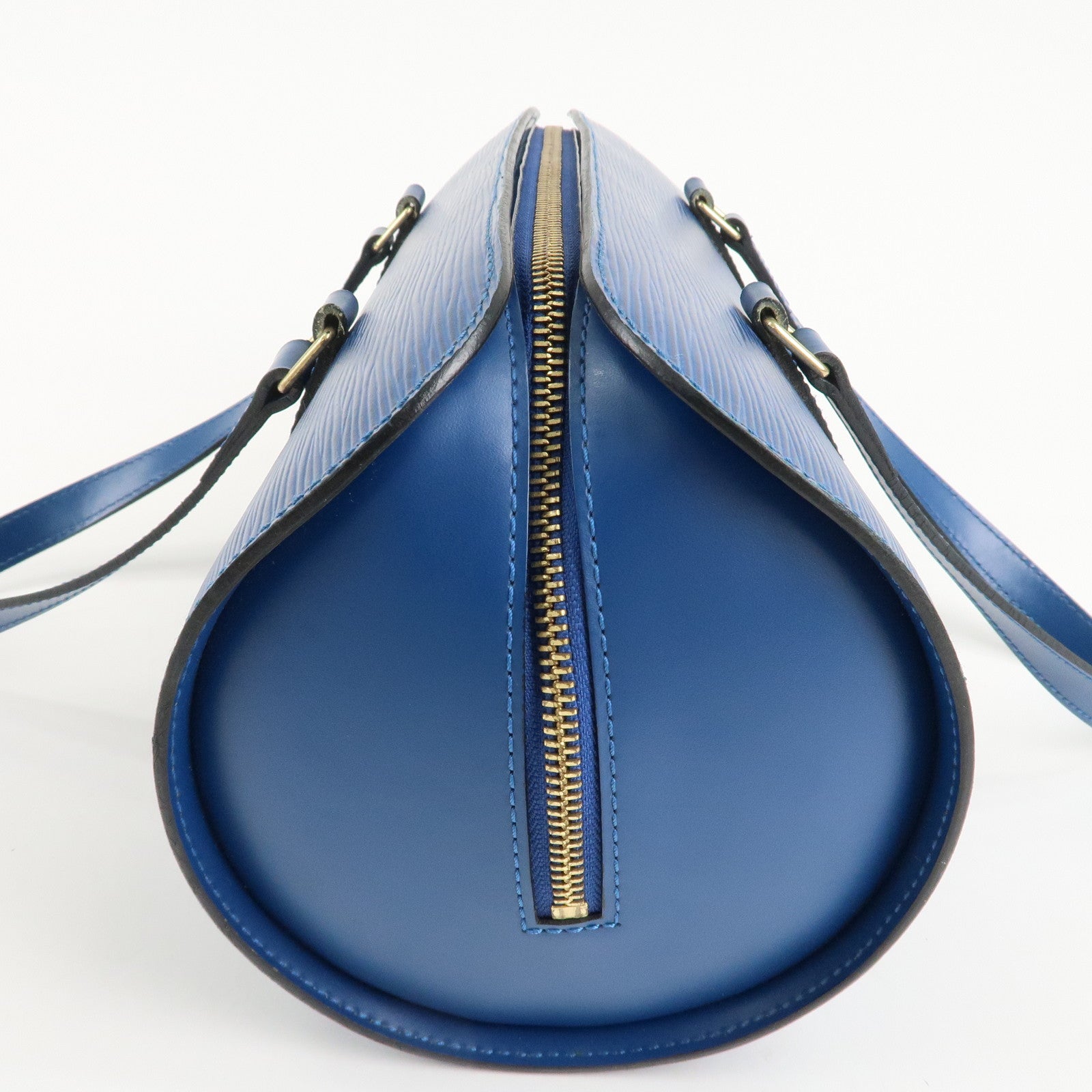 Louis Vuitton Epi Soufflot Shoulder Bag Hand Bag Blue M52225 Used