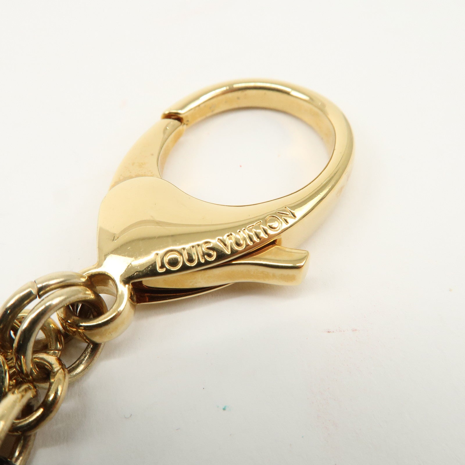 Louis Vuitton Bijoux Sac Insolence Bag Charm Gold M65087 Used