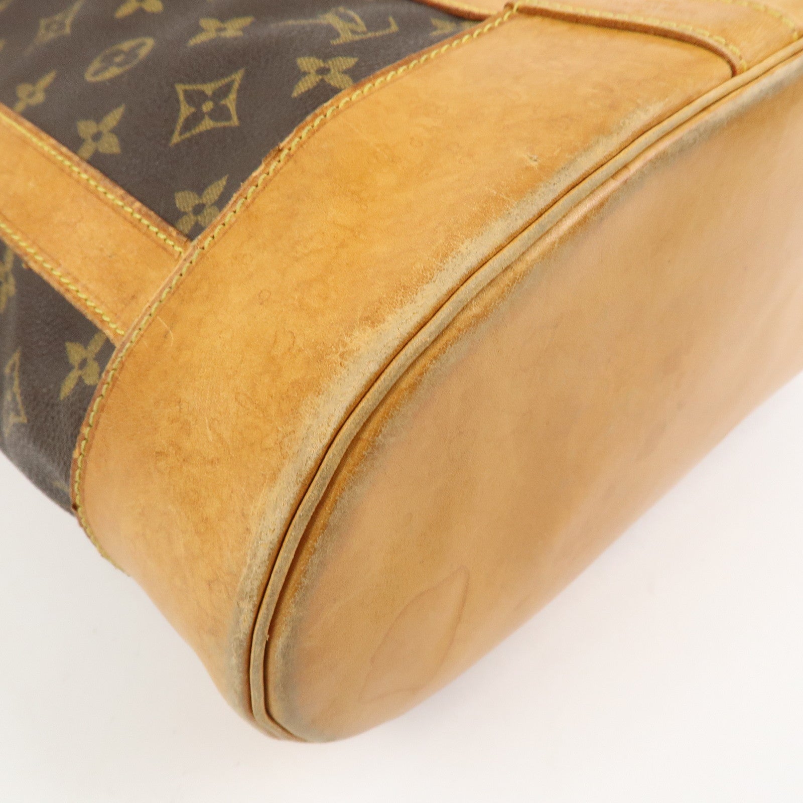 Louis Vuitton Monogram Randonnee PM Shoulder Bag Brown M42243